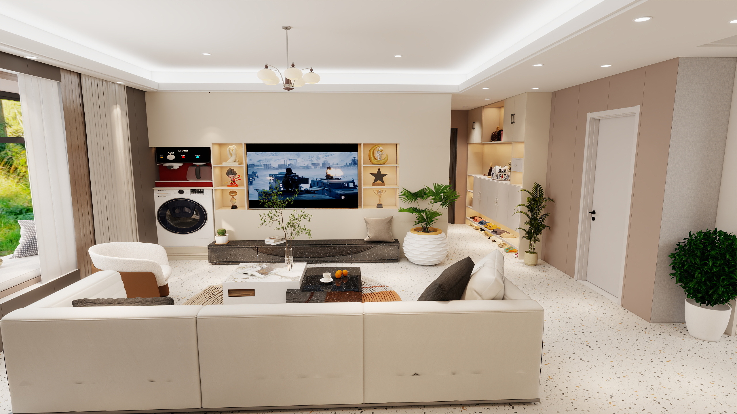 牙博士-华旅壹号后现代136㎡-装修设计方案