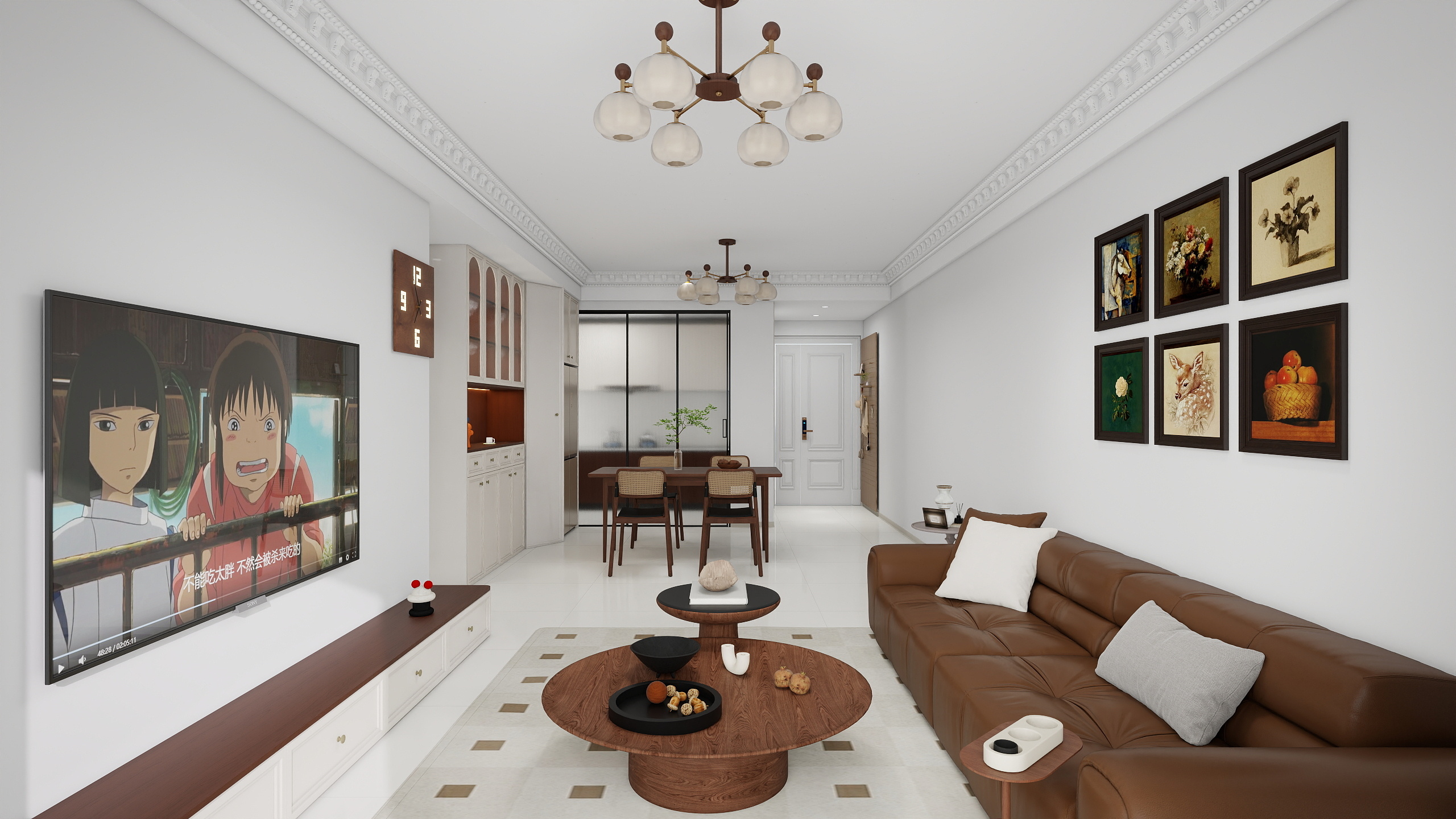 六安装饰设计-黄-鹿起园9#2101-装修设计方案