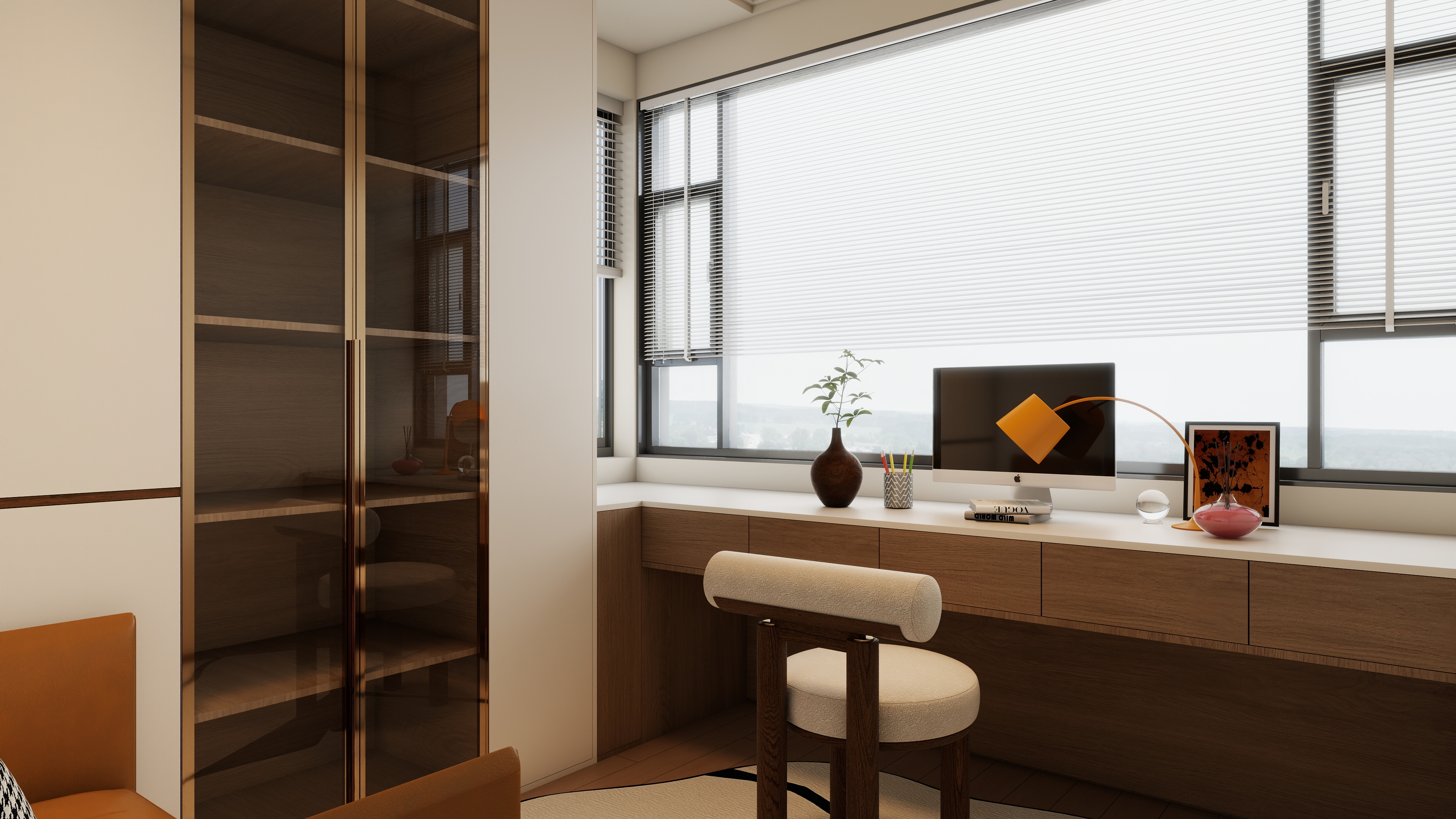 设计师~Lu-100㎡3室中古装修效果图