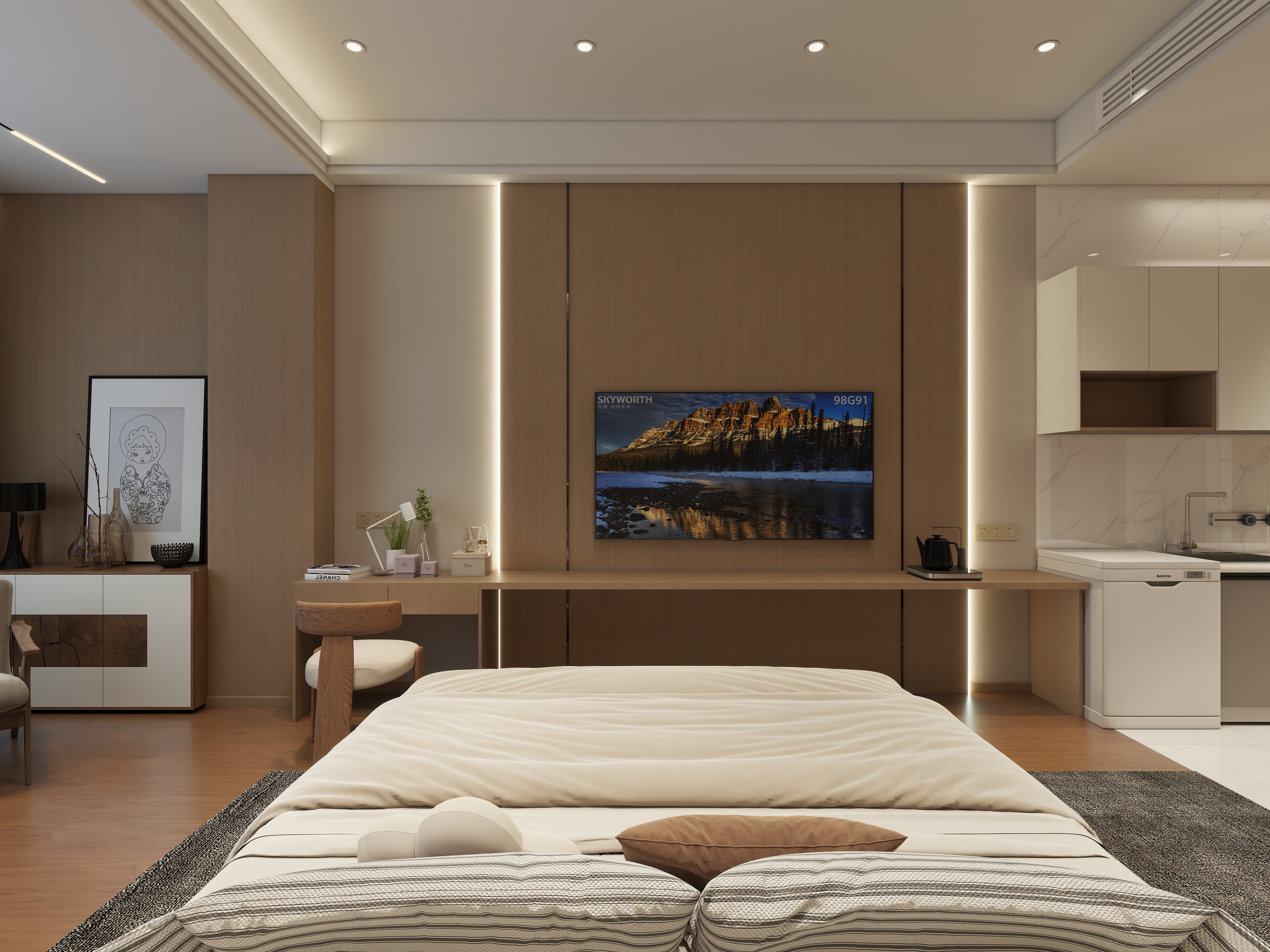 精品设计师zhh-标间 （旅居） （fa）-装修设计方案