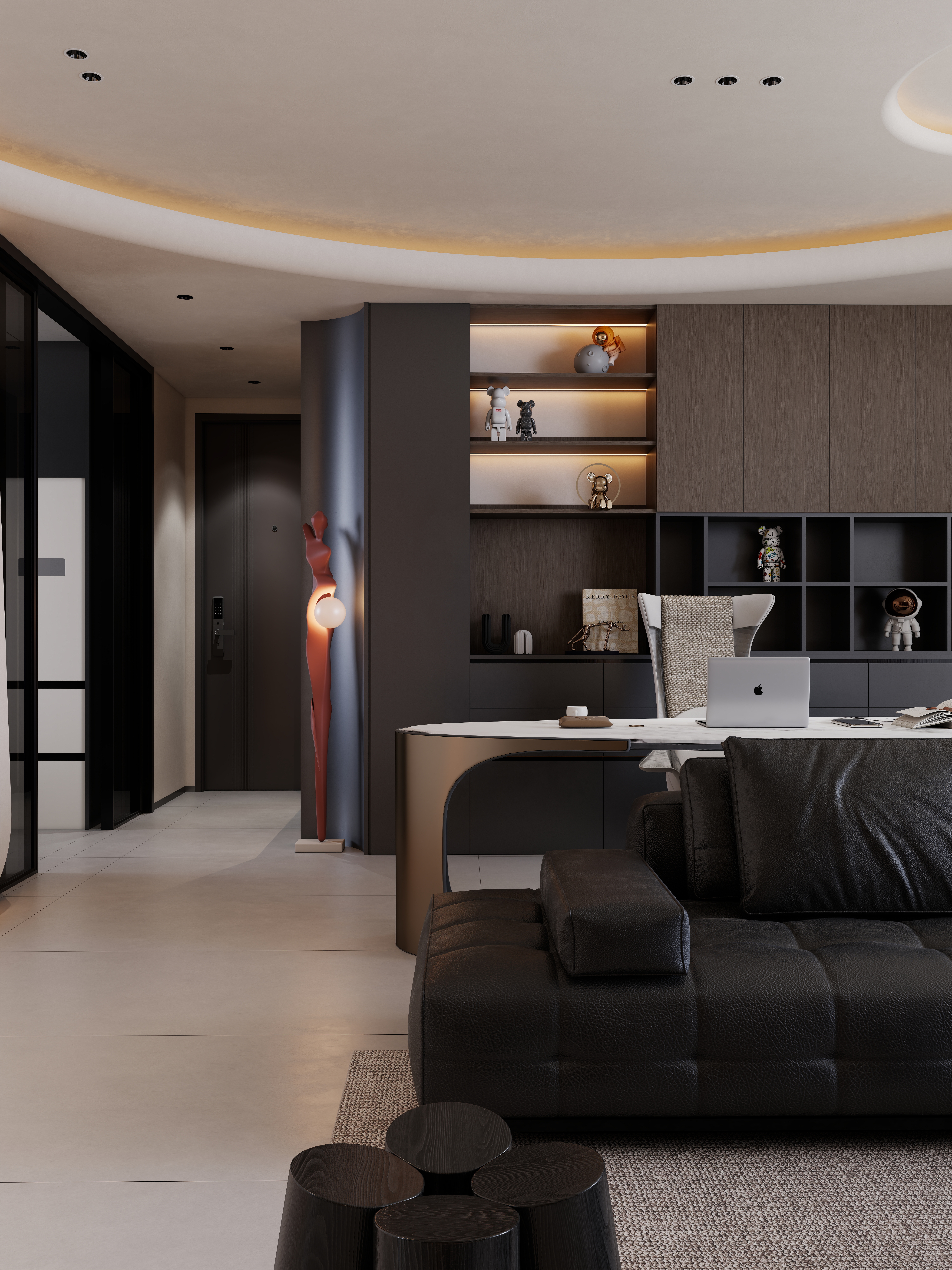 艾梵KcoP-小区房101㎡3室装修效果图