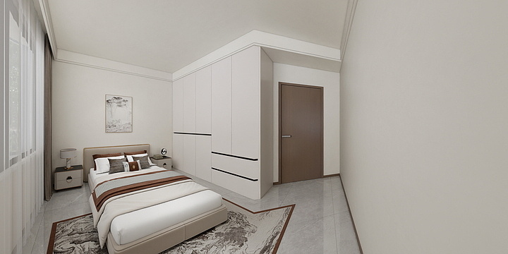 独角兽效果图表现-化肥街沿街房-装修设计方案