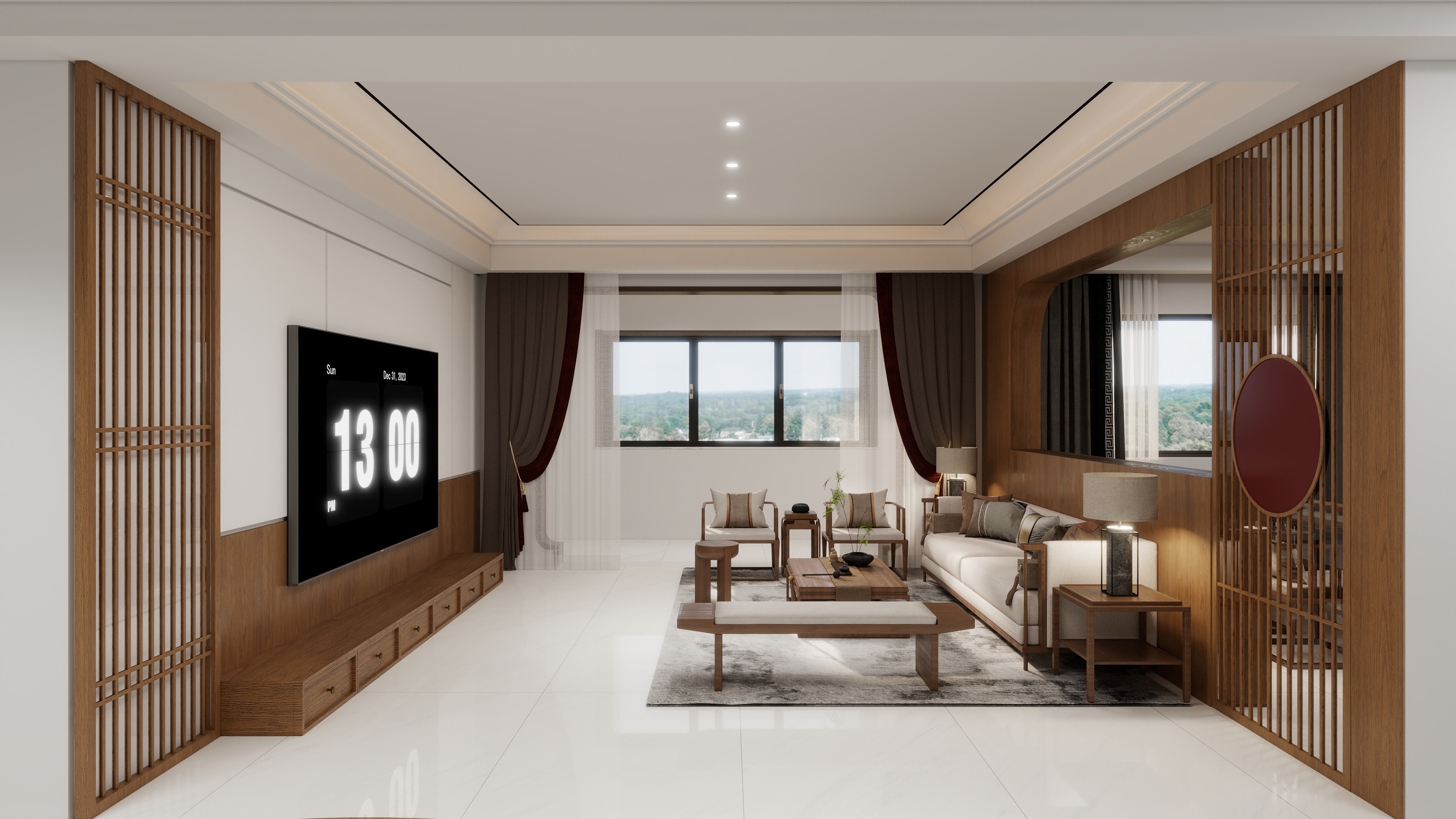 珈源工作室-西安小区装修效果图