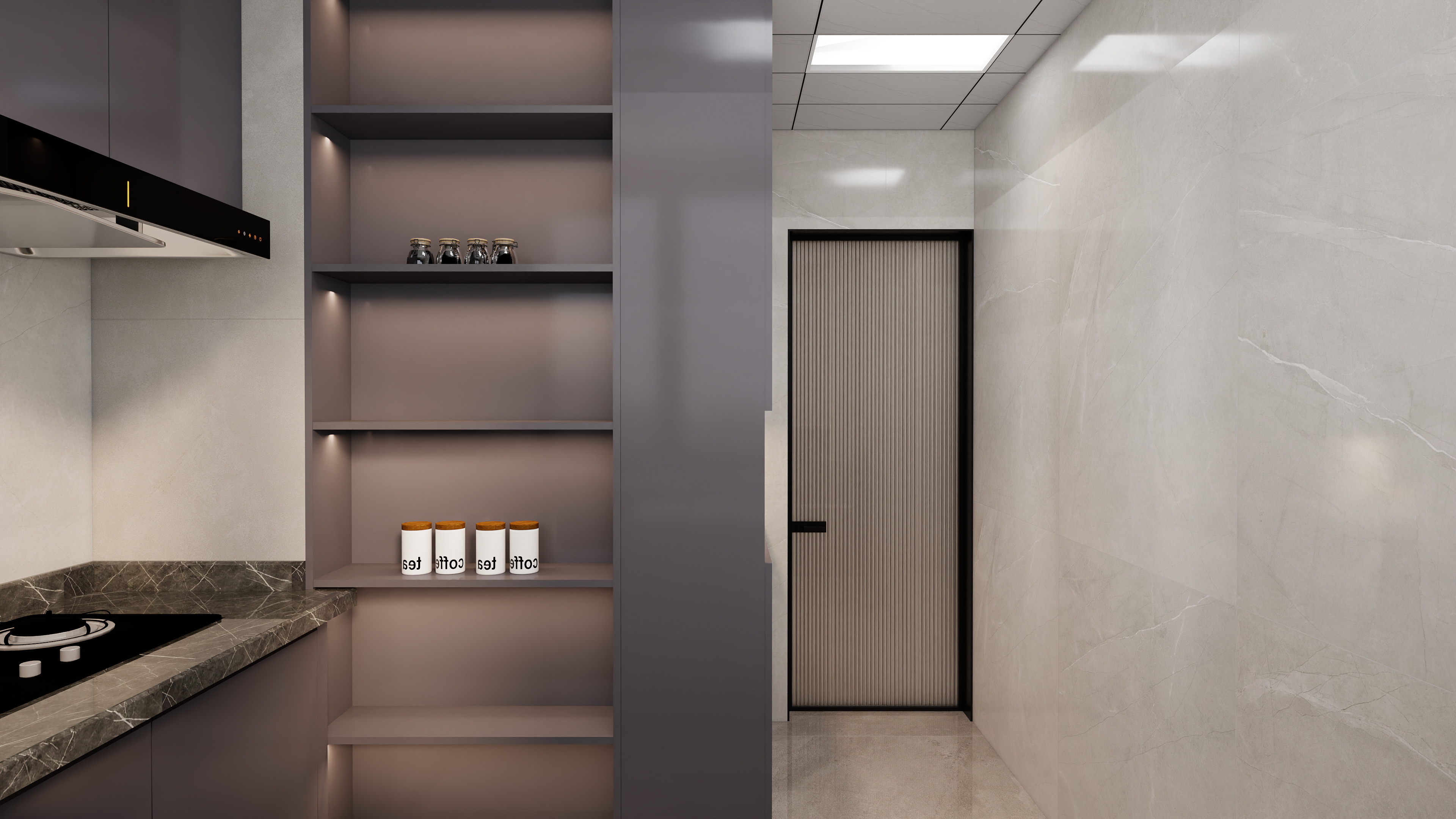 G-熠-意式轻奢122㎡三室效果方案装修效果图