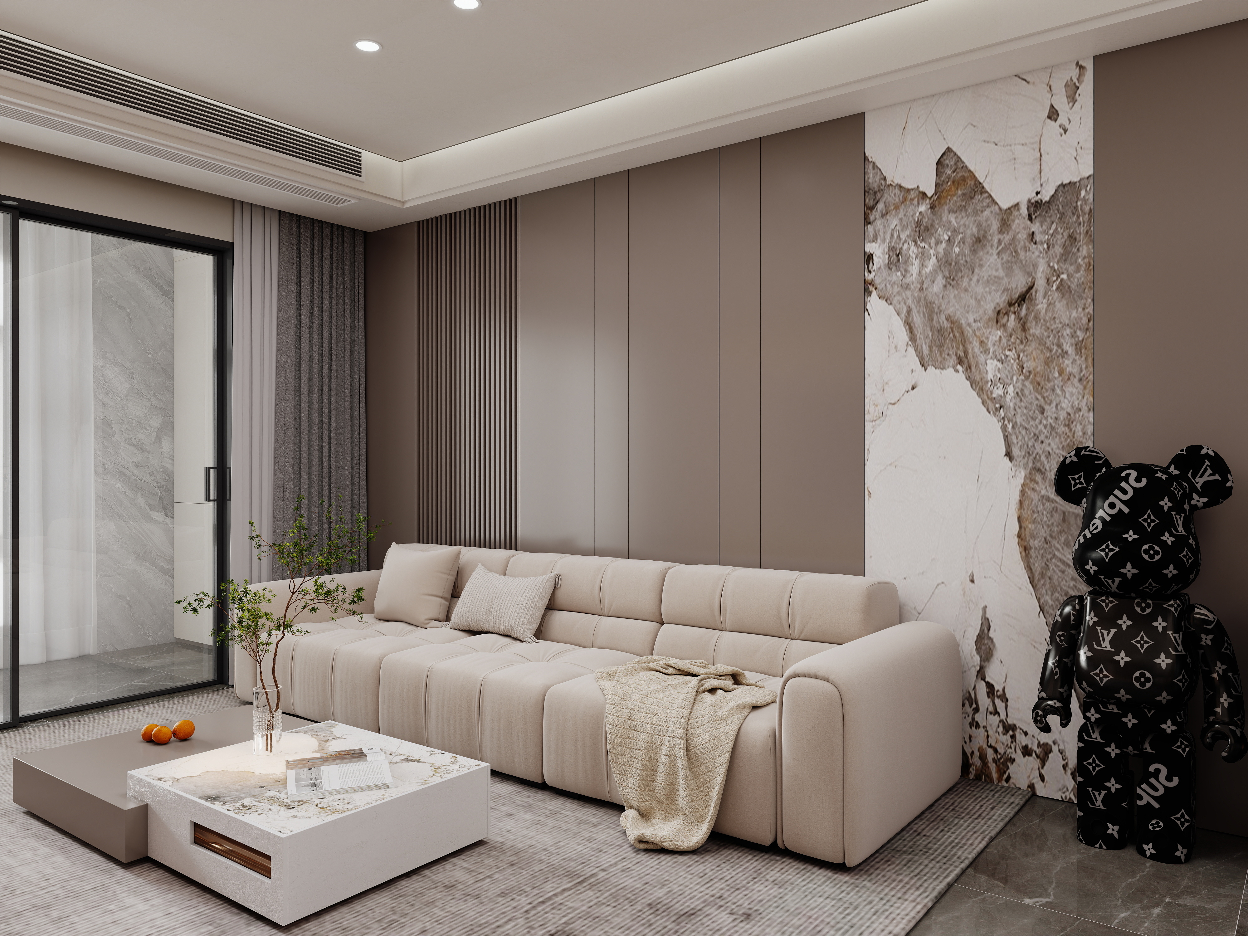 壹诺设计工作室-现代意式   装修效果图