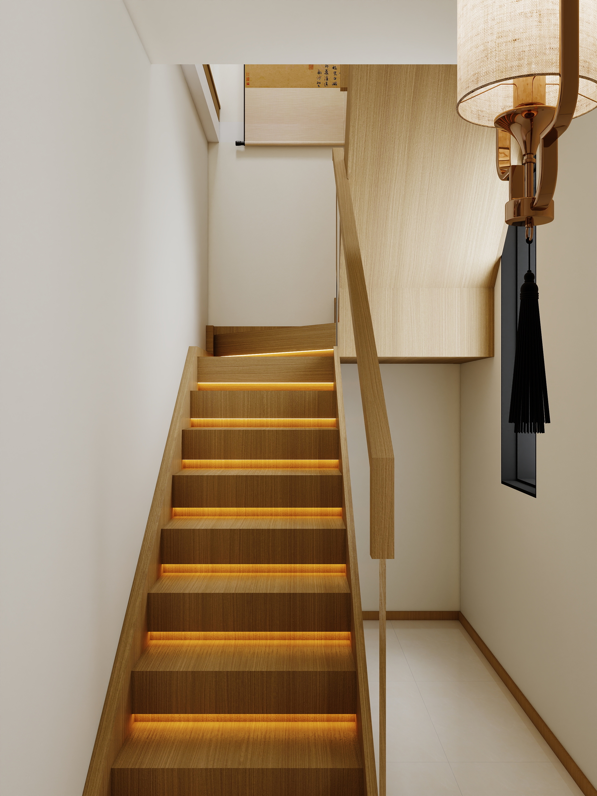 李青越-216平宋氏两层四居室装修效果图