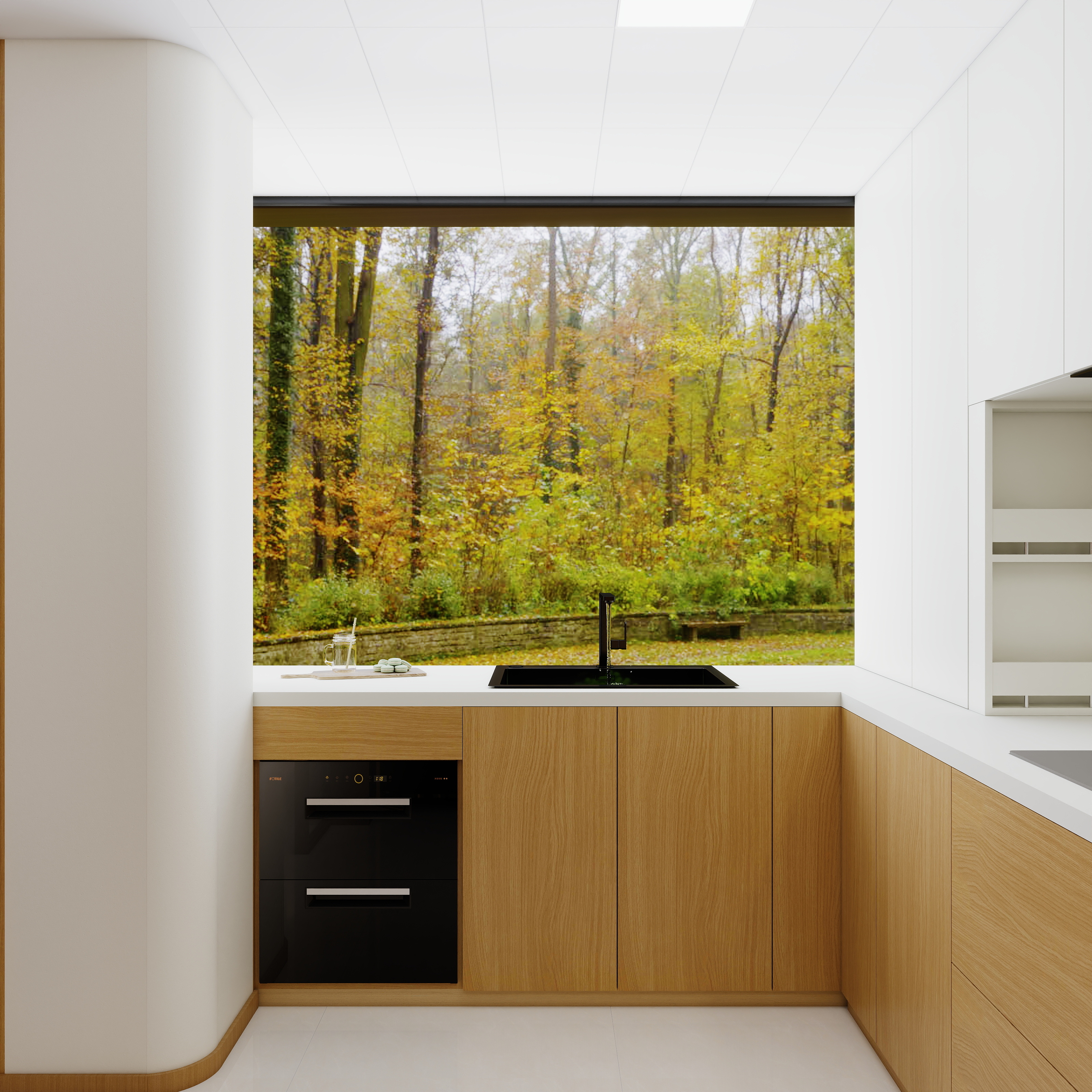 李青越-216平宋氏两层四居室装修效果图