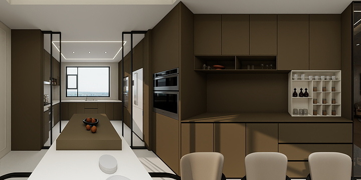 中川设计-阅海湾壹号2-2-701-装修设计方案