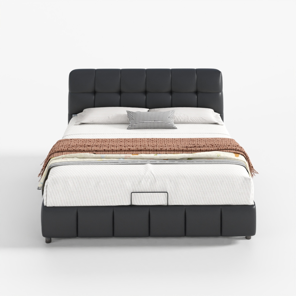 现代风格1.8m床B4尊享套餐BSTJC40893D模型