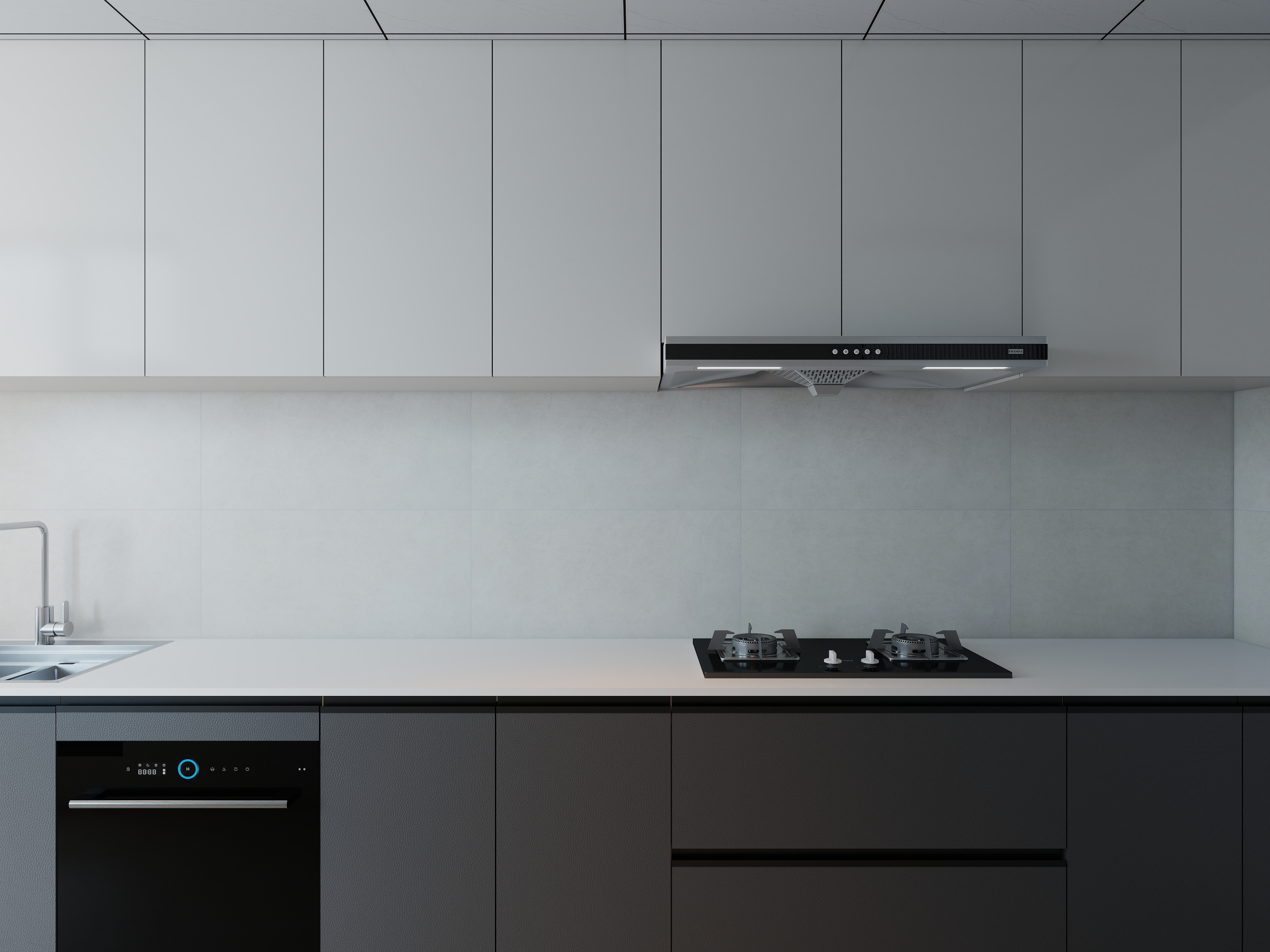 艺雅丽-132平现代简约装修效果图