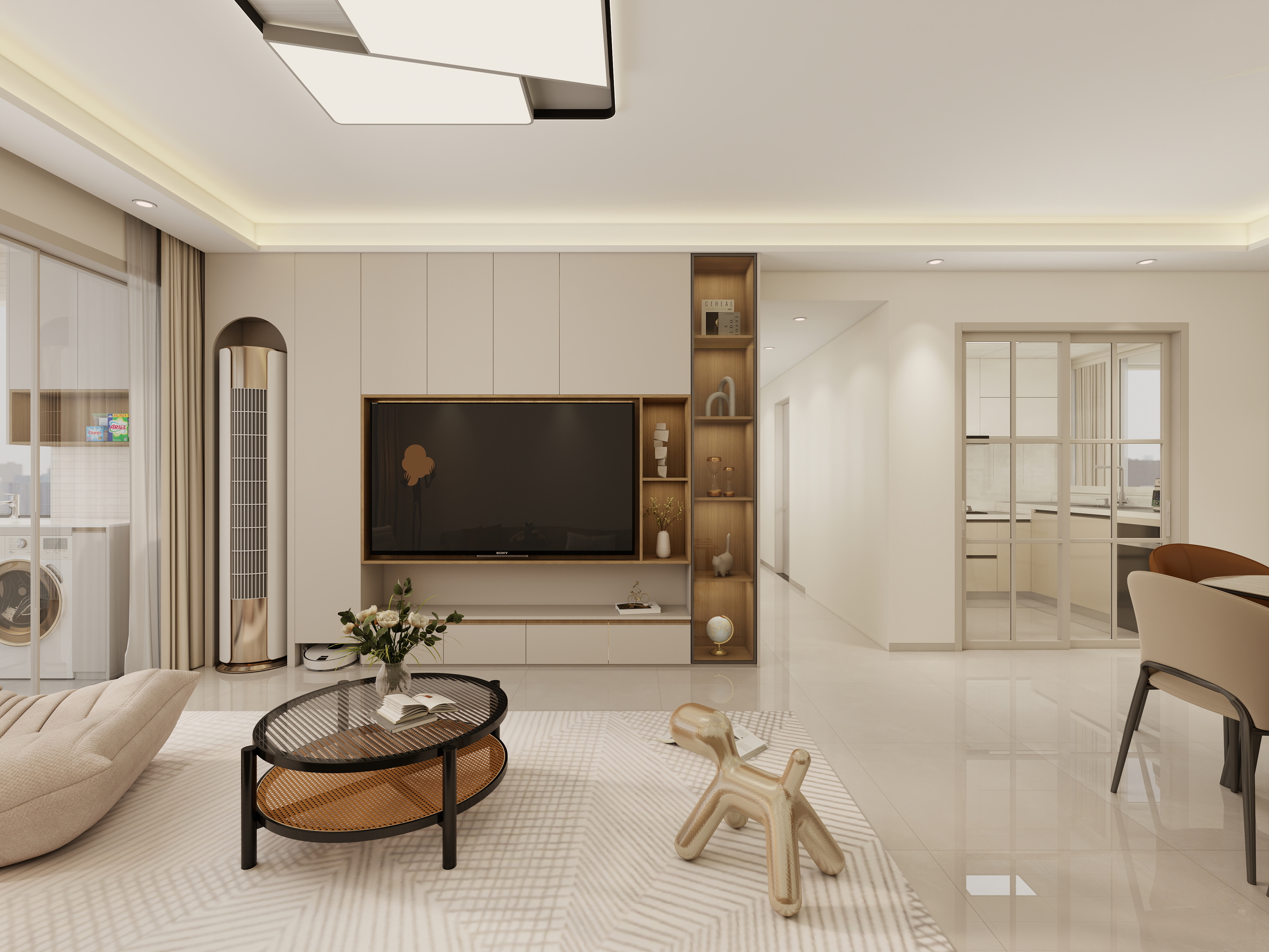 惠州装修找沫竹-惠州-双城国际-奶馨-装修设计方案