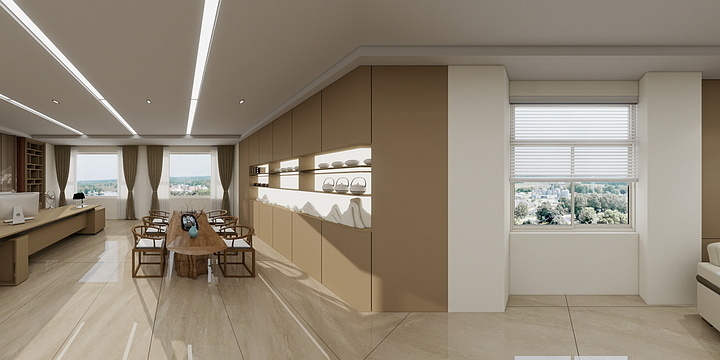 中川设计-大一食品办公楼-装修设计方案