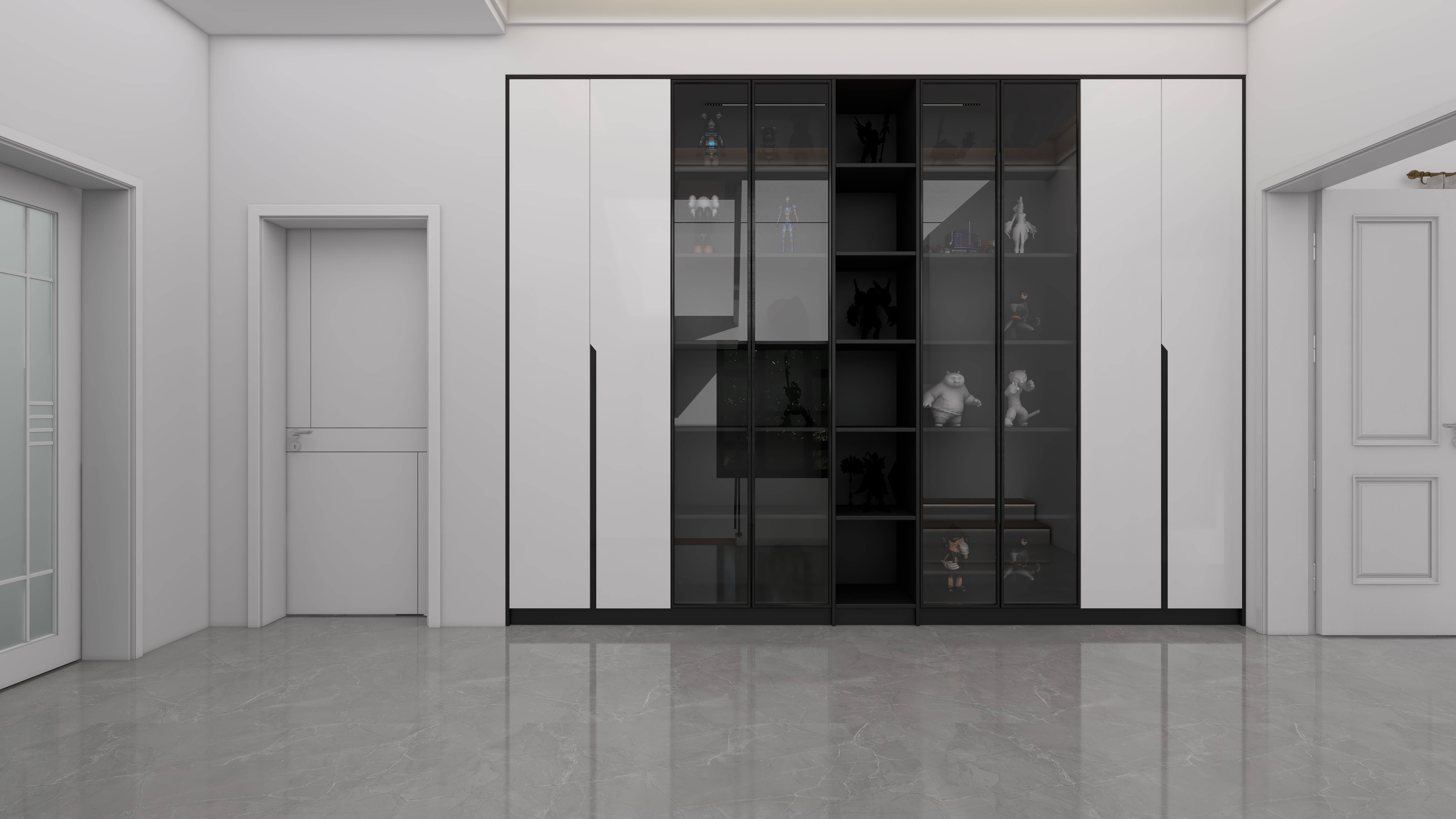 少年已不年少了-600㎡别墅7室三层走廊装修效果图第2张