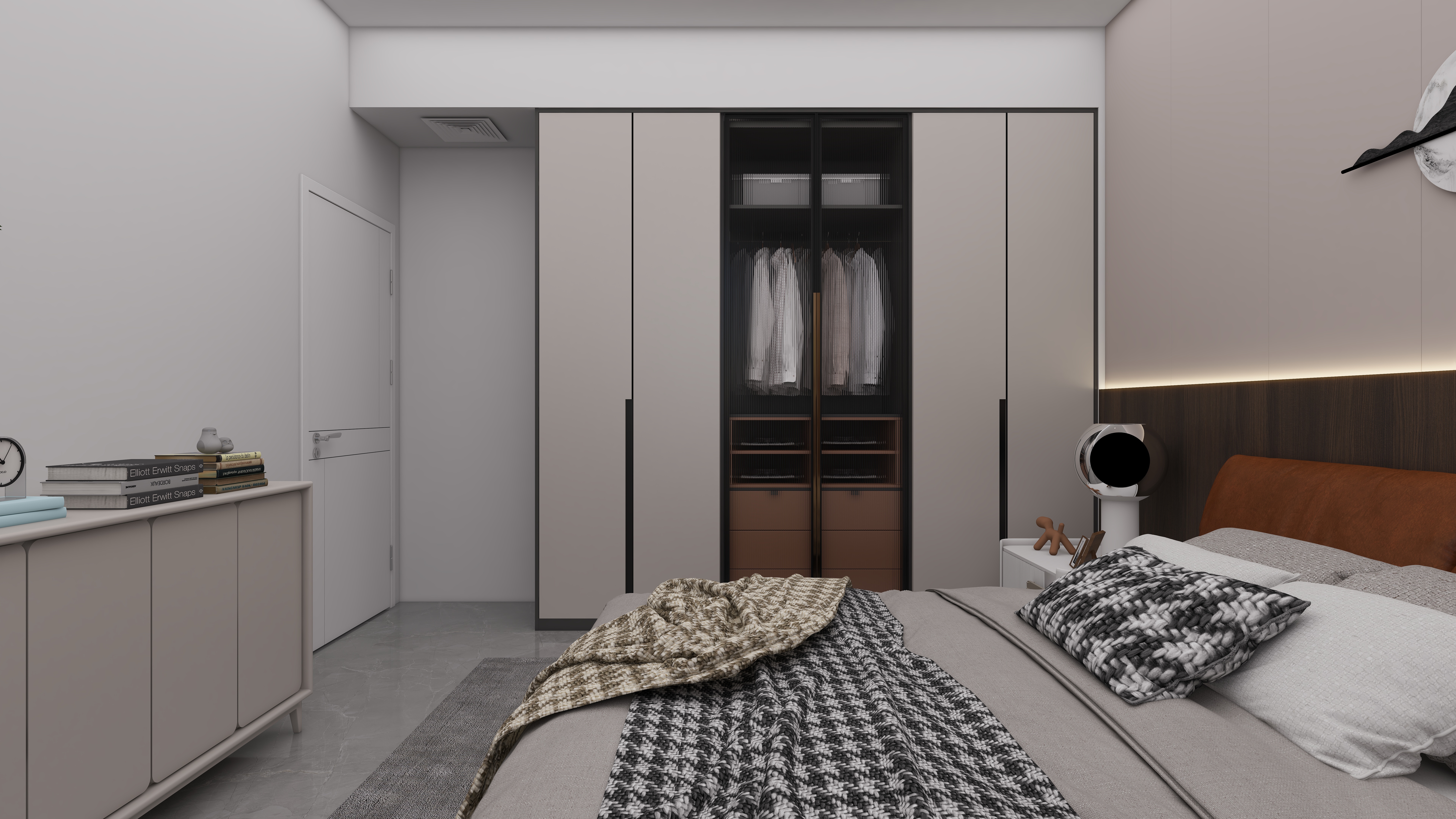 少年已不年少了-600㎡别墅7室三层卧室装修效果图第4张