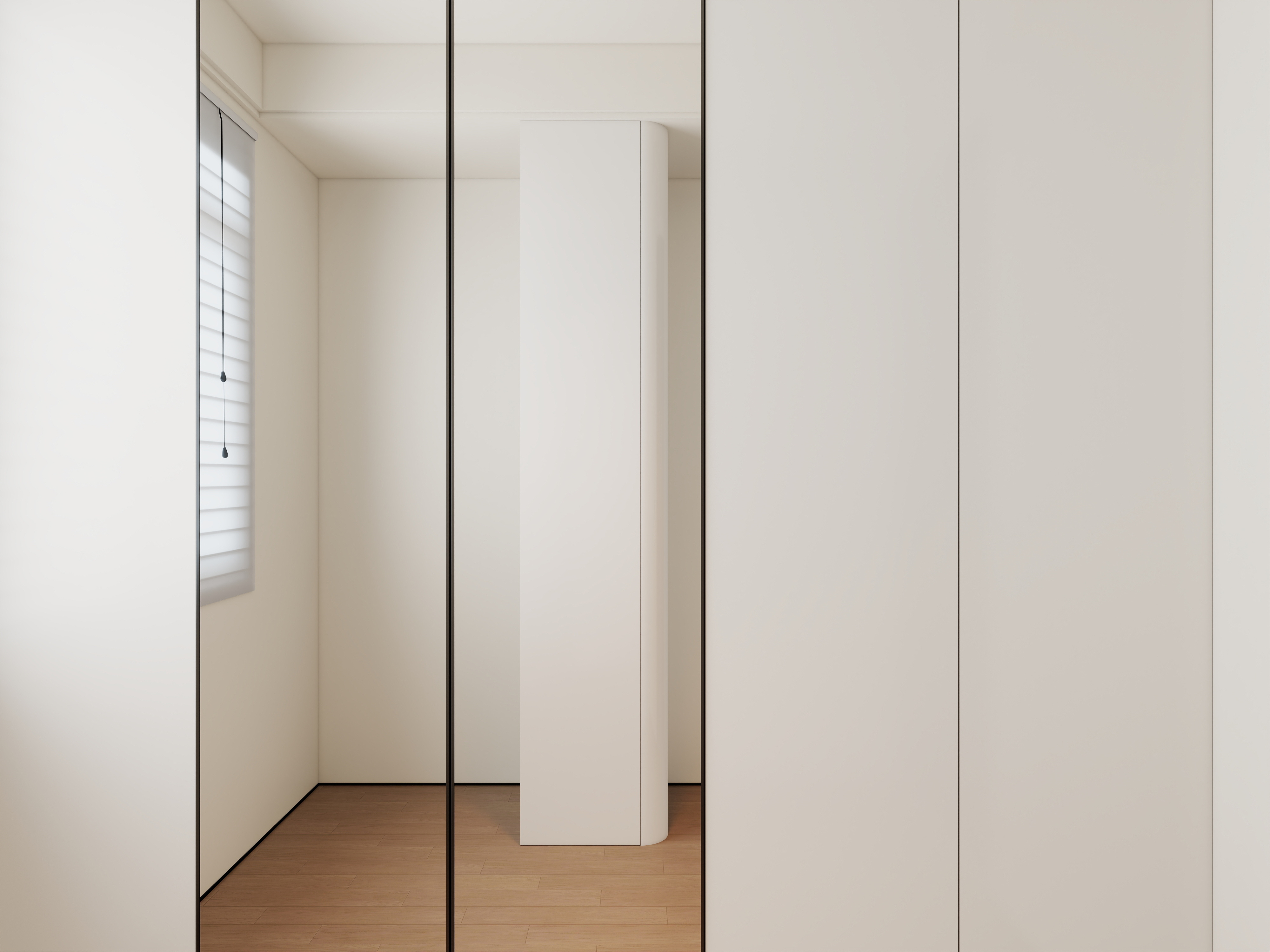 艺雅丽-77平意式  一层衣帽间装修效果图第1张