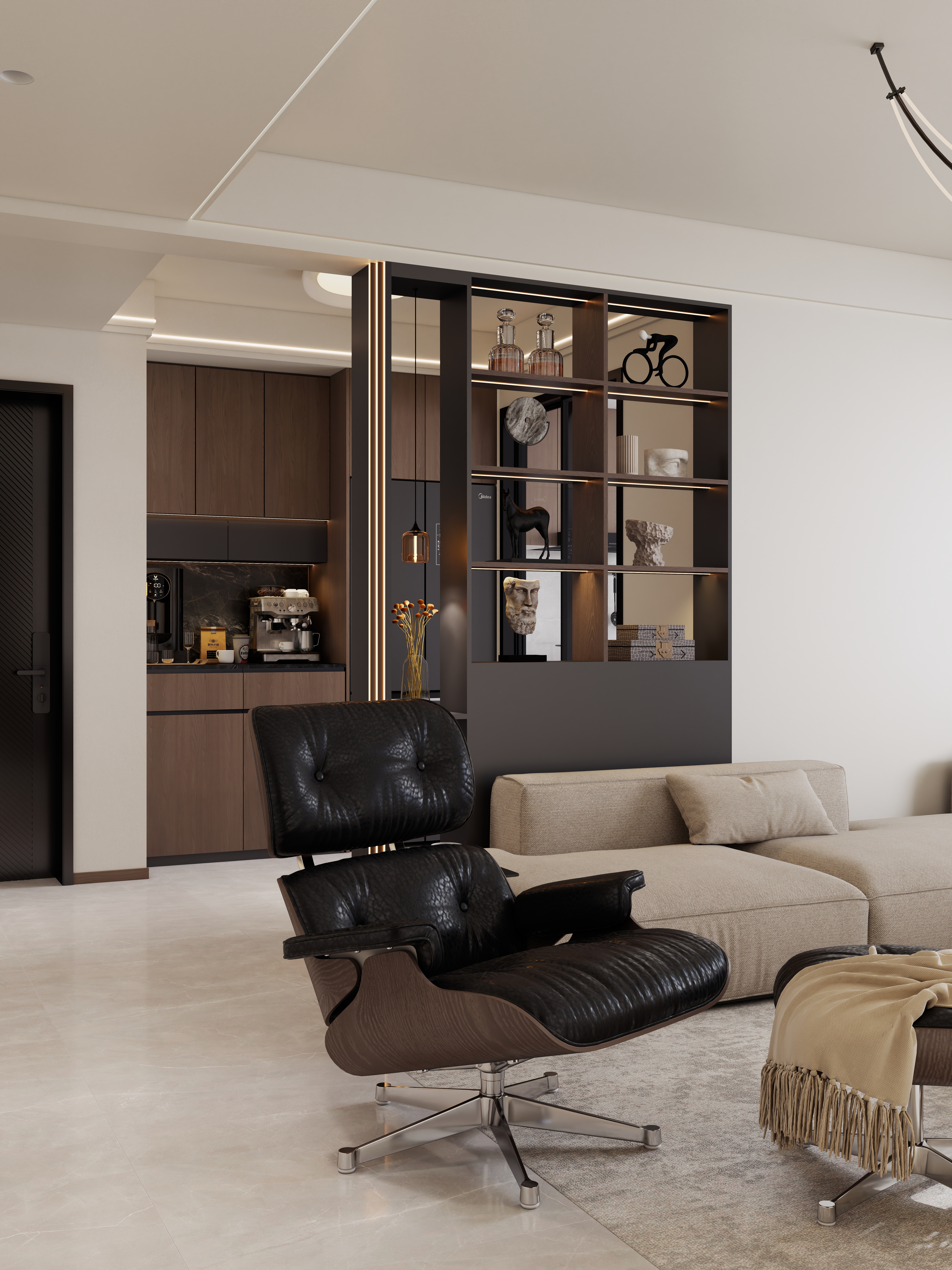 Tian11-龙惠小区-120平方-意式-装修设计方案