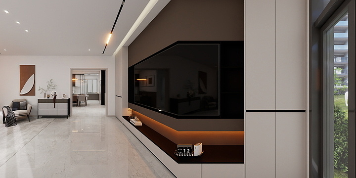 修行者设计师-礼泉一层现代-装修设计方案