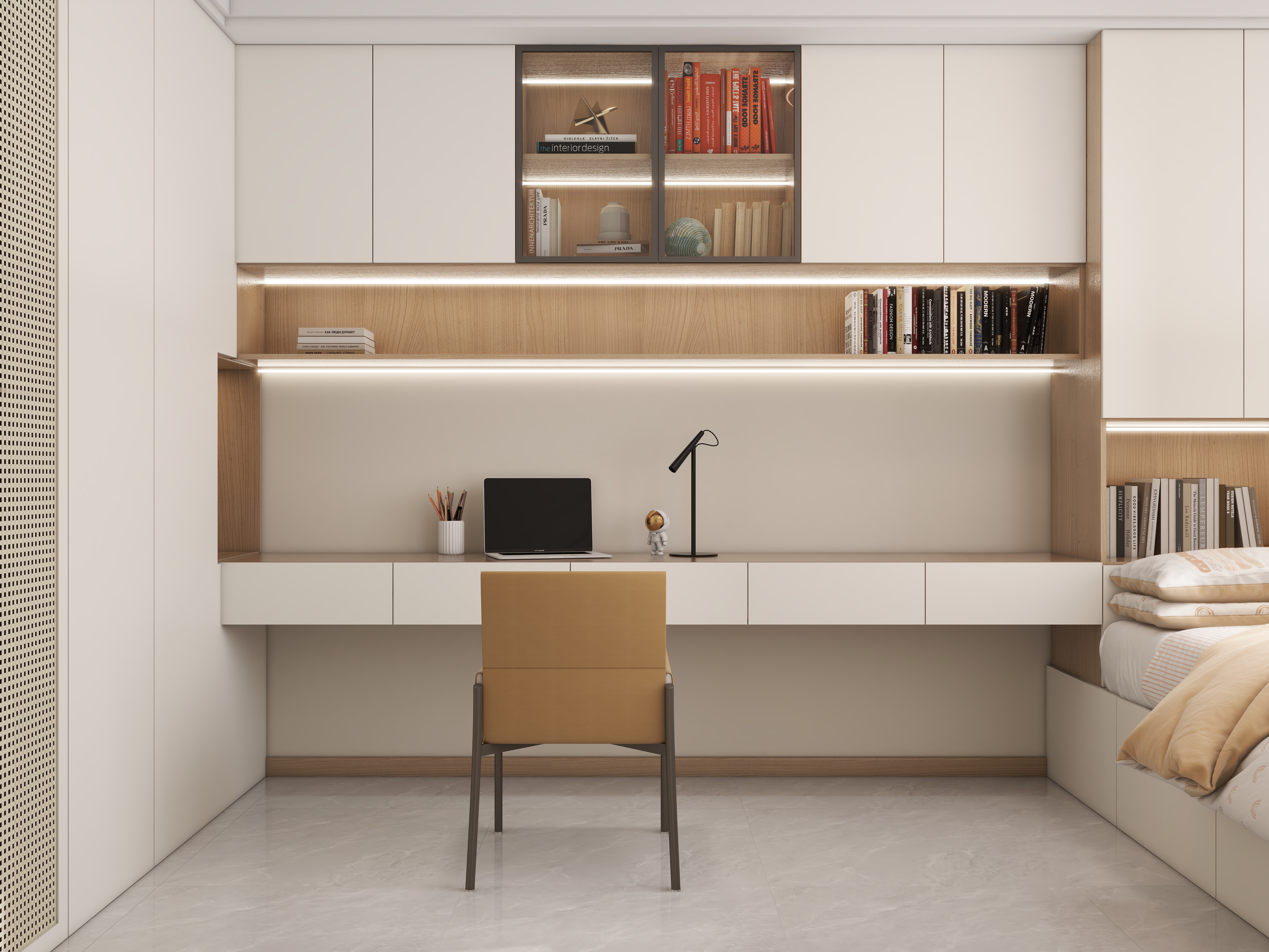 李佳洋-翠华园79平原木风2室一层次卧装修效果图第2张