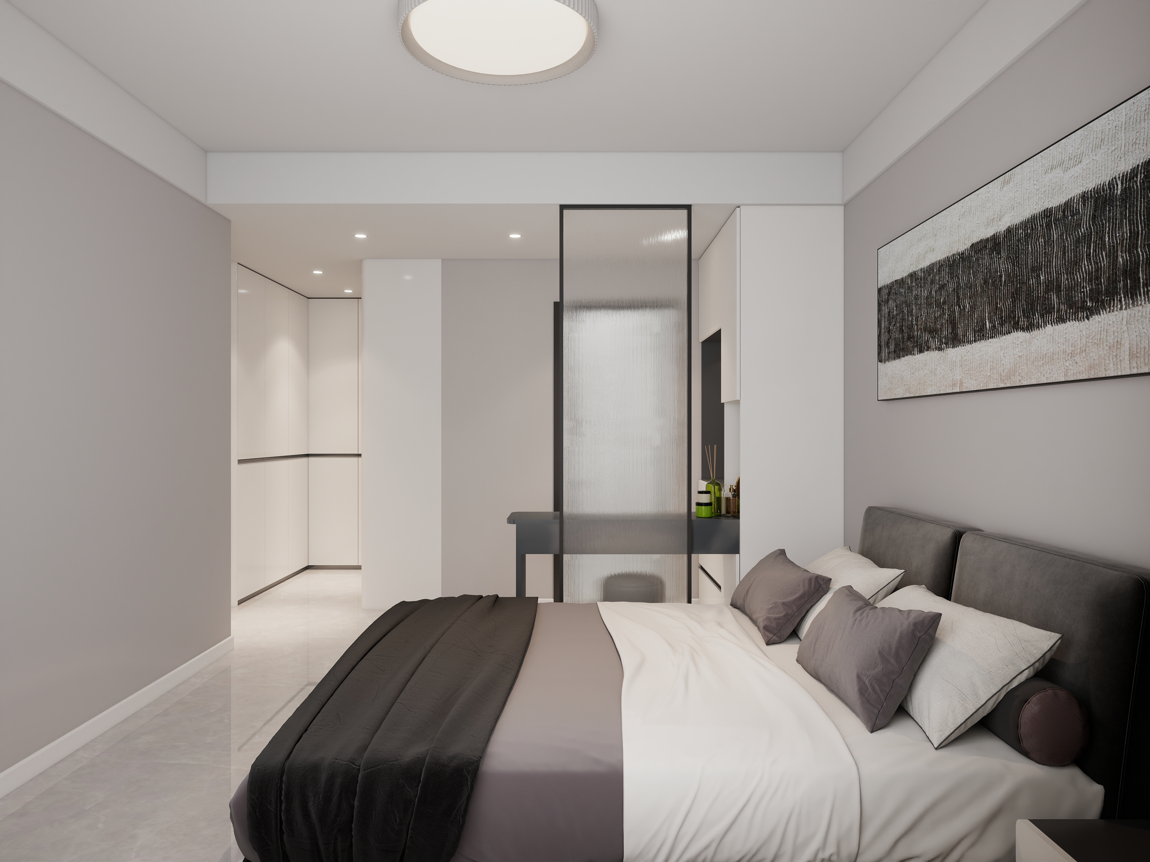 暴走布朗熊-122㎡3室装修效果图