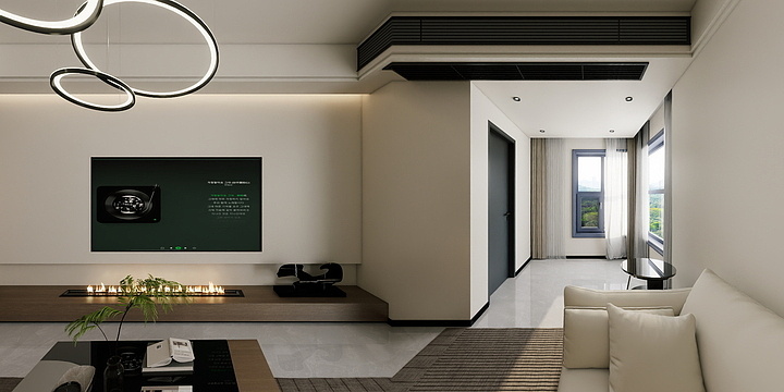 术家-80㎡3室-装修设计方案