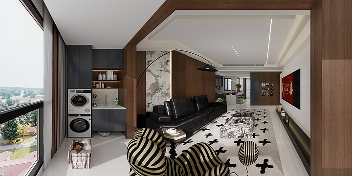 @我是小周周-4房+开放式厨房-装修设计方案