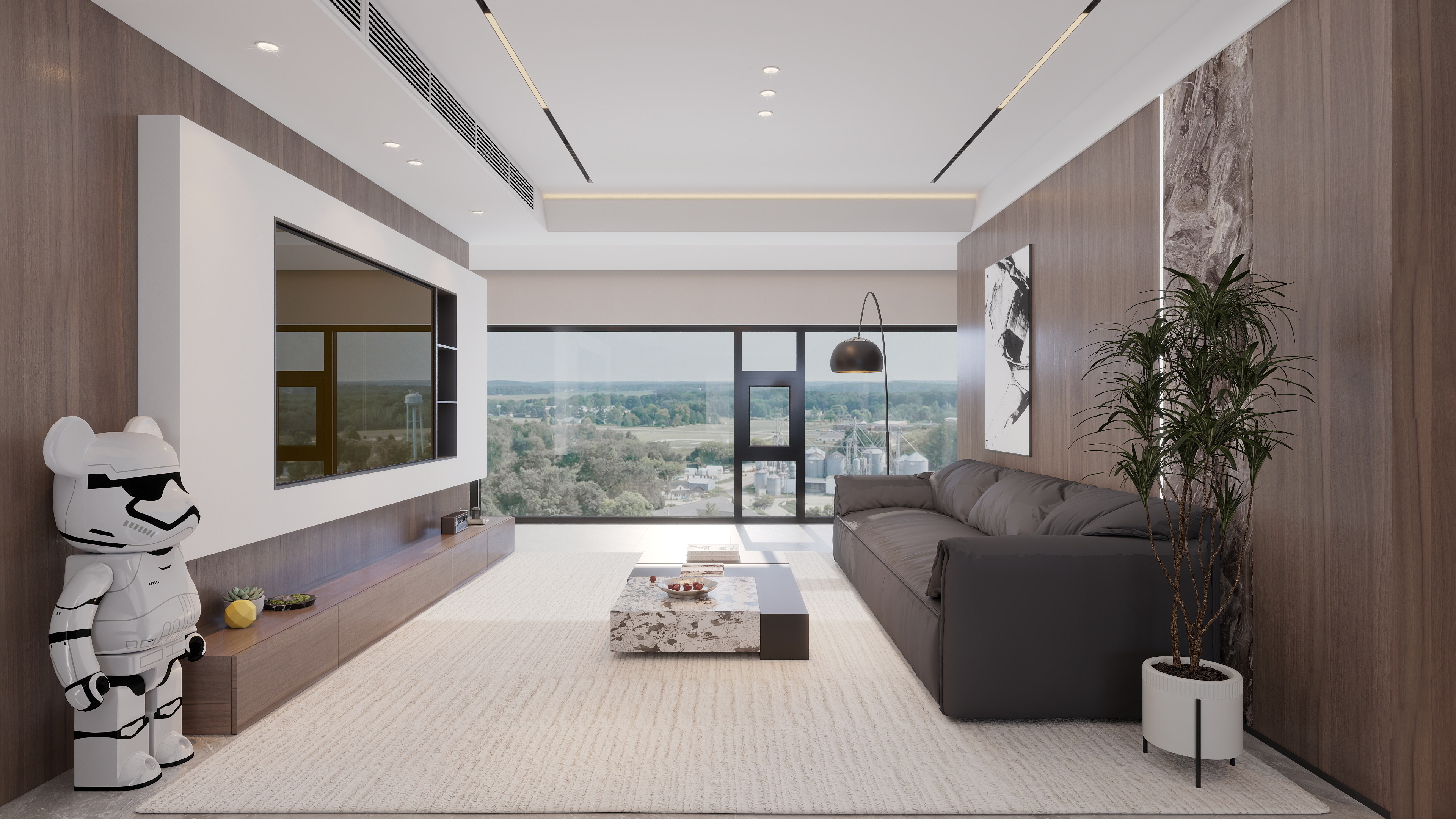 丁光辉-澳海云熙赋意式148㎡4室-装修设计方案