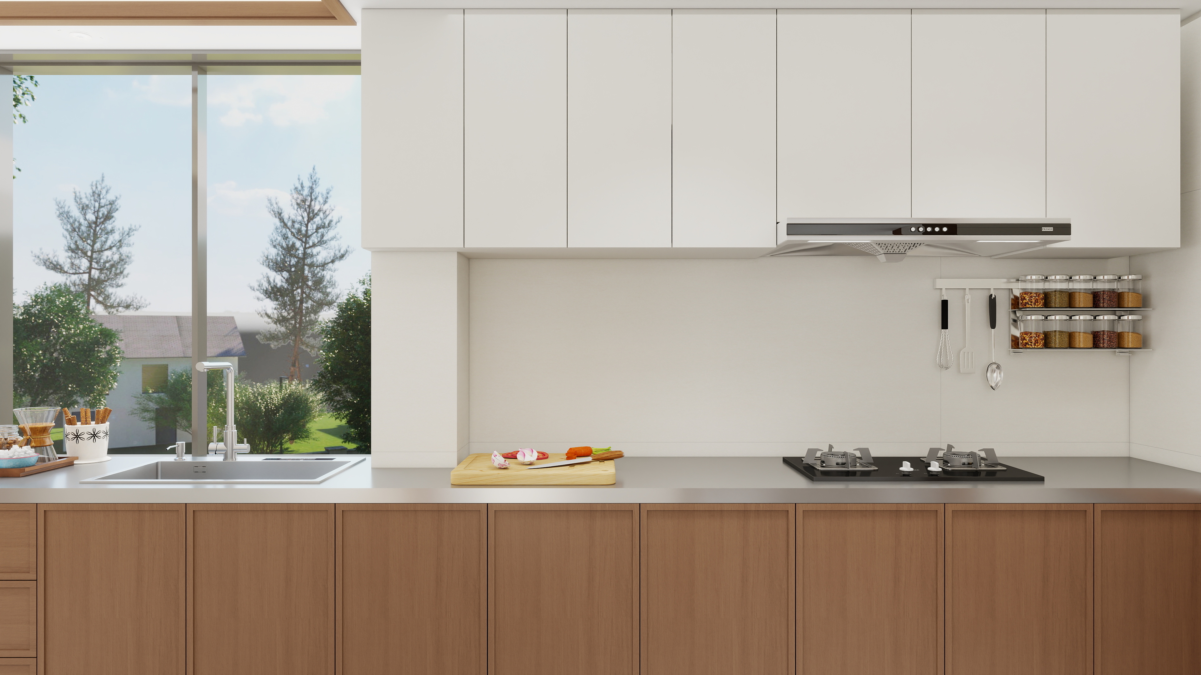 Ani..-250平6室两套合一小区房居家宋式美学风格装修效果图