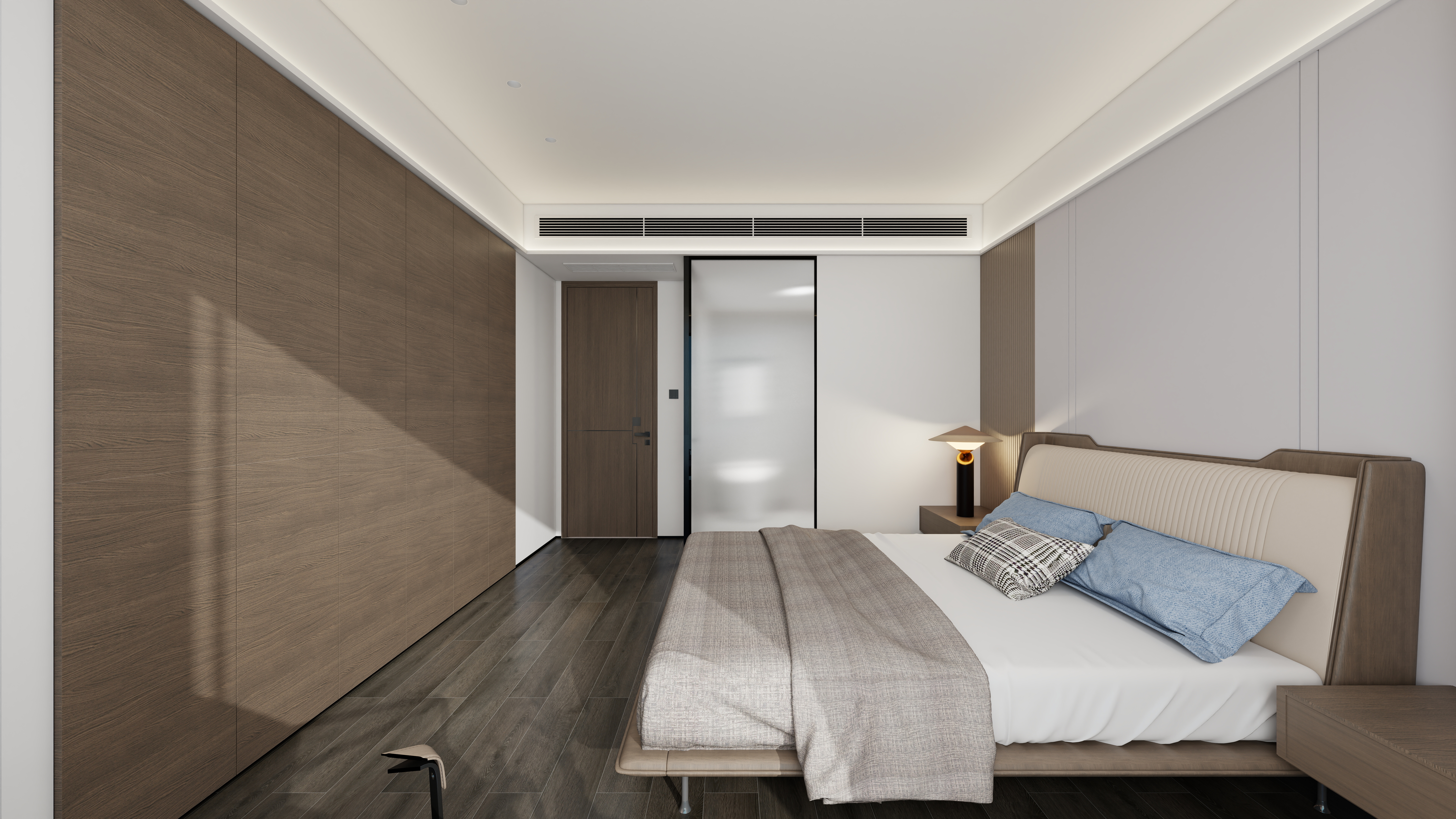 神马云在线-自建房。复式一层睡房2装修效果图第3张