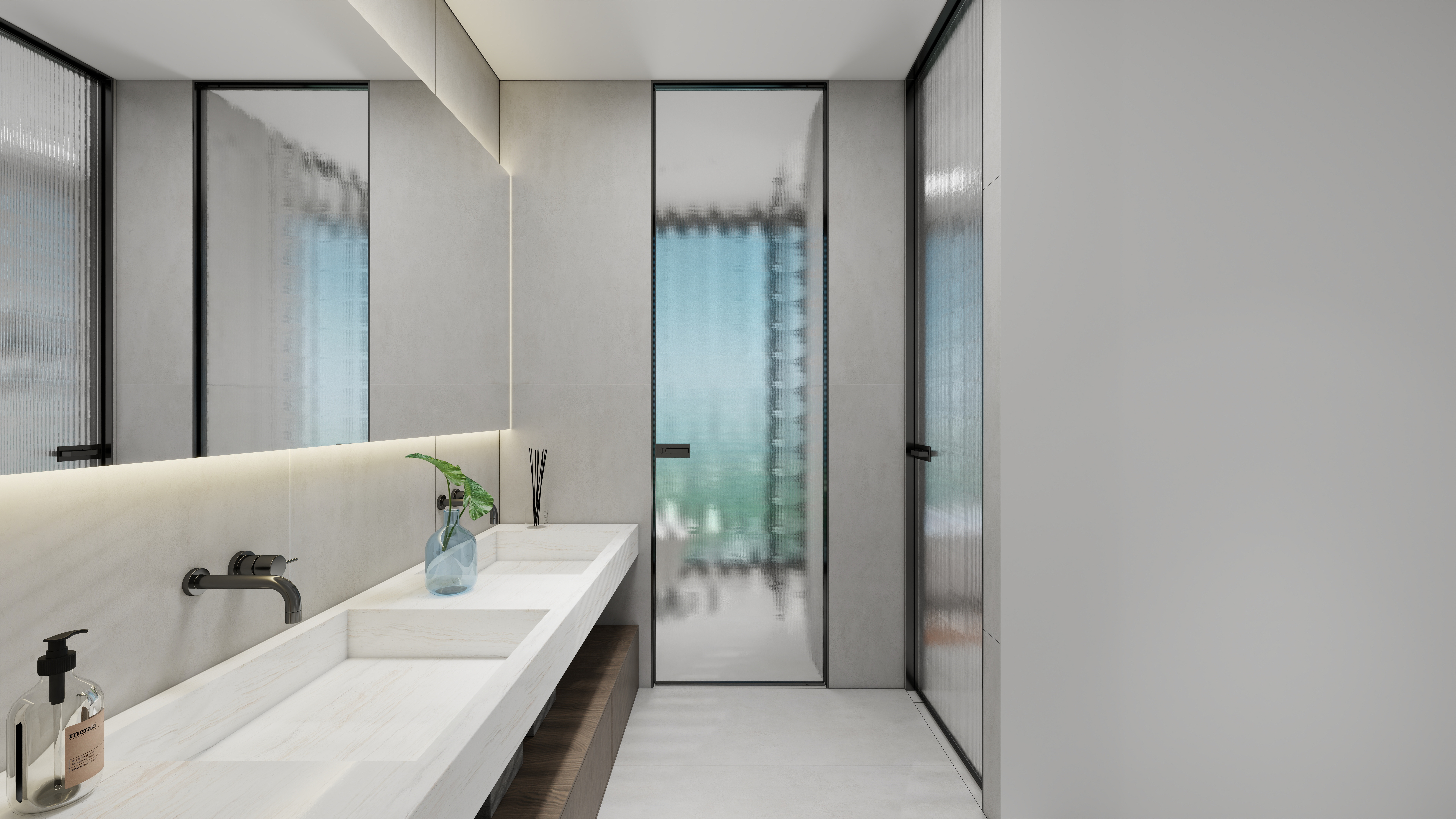 神马云在线-自建房。复式二层I洗盥间装修效果图第2张