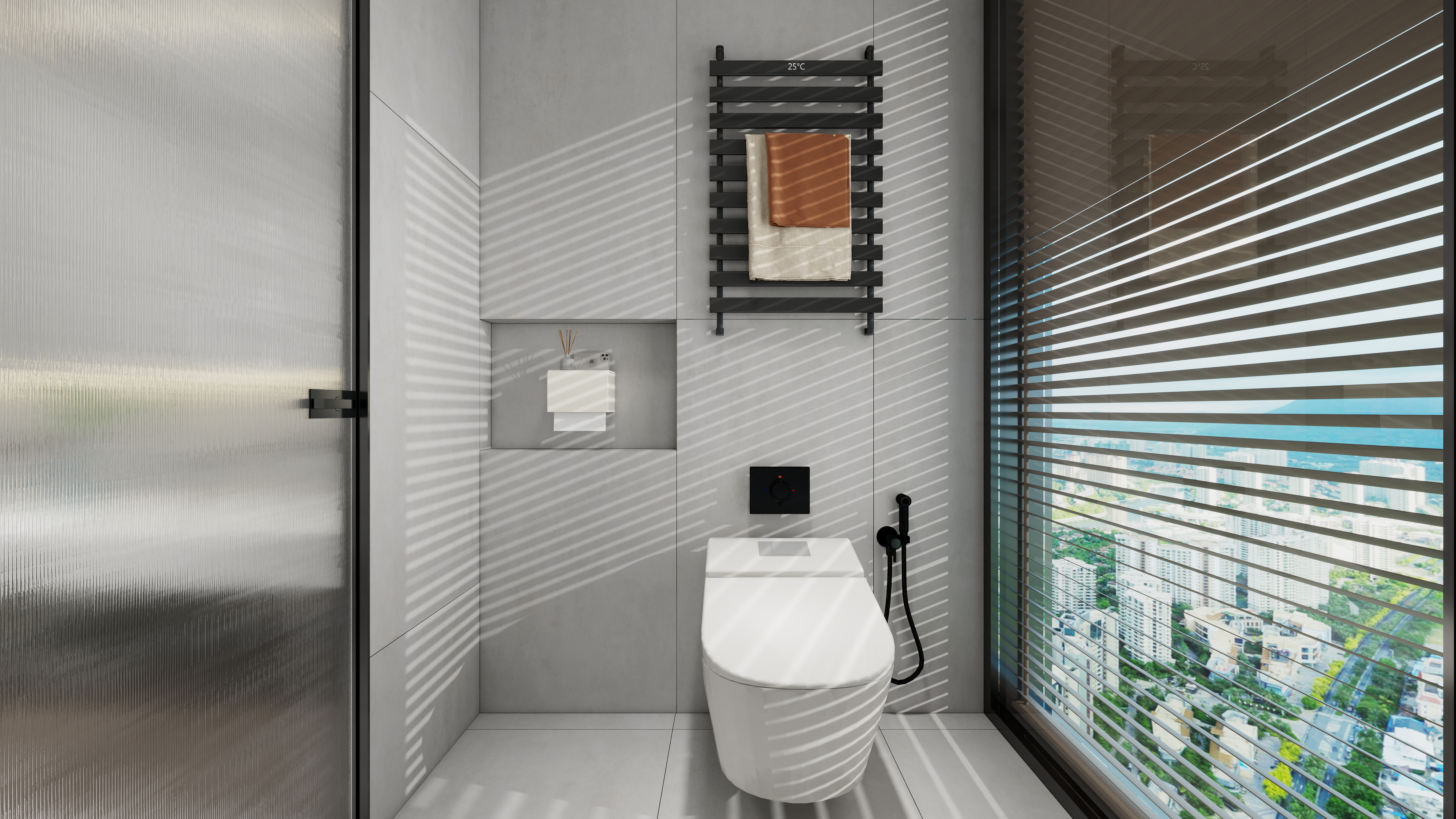 神马云在线-自建房。复式二层WC装修效果图第2张