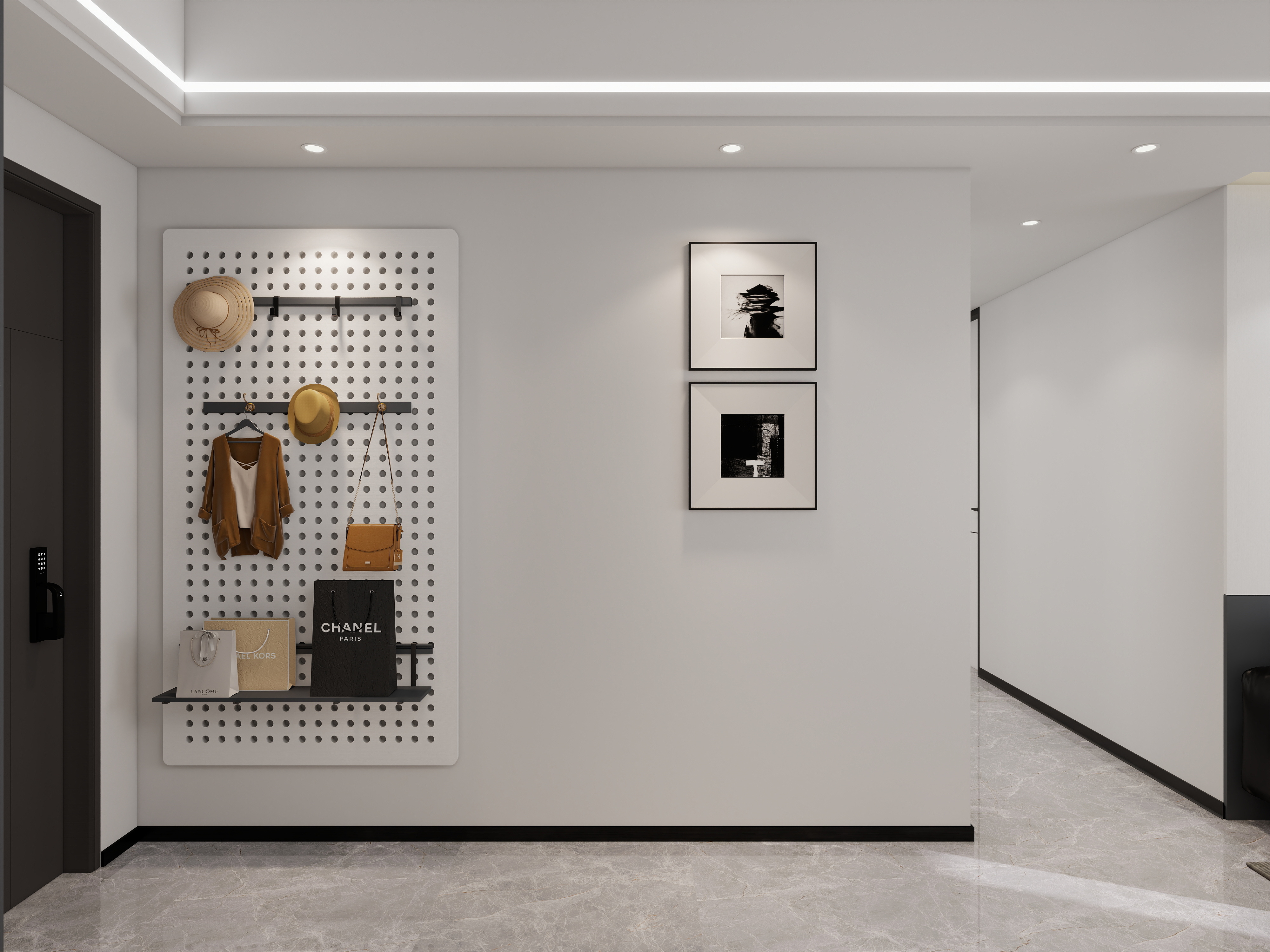 艺雅丽-96平现代简约装修效果图