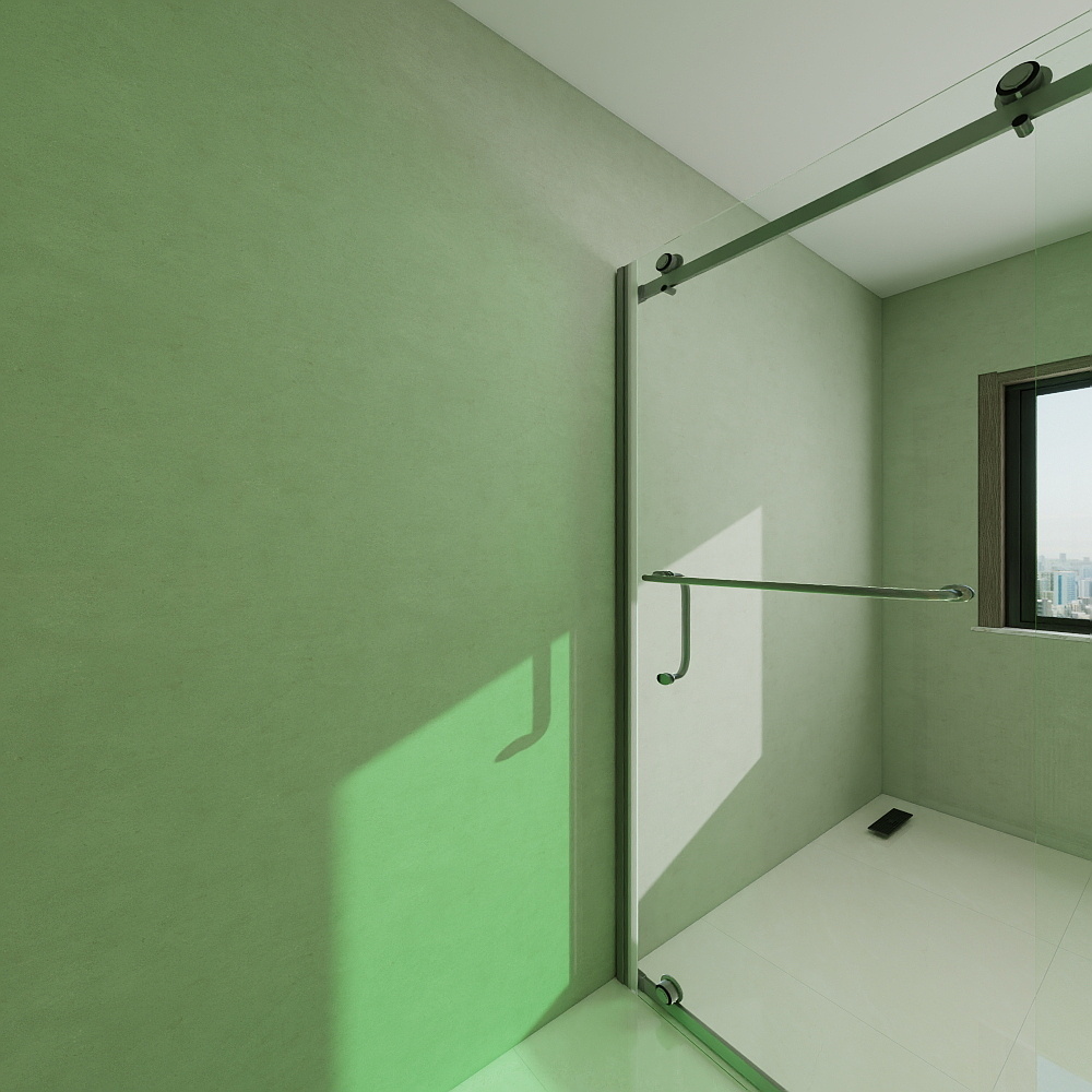 厙厾-138㎡3室一层次卫装修效果图第3张