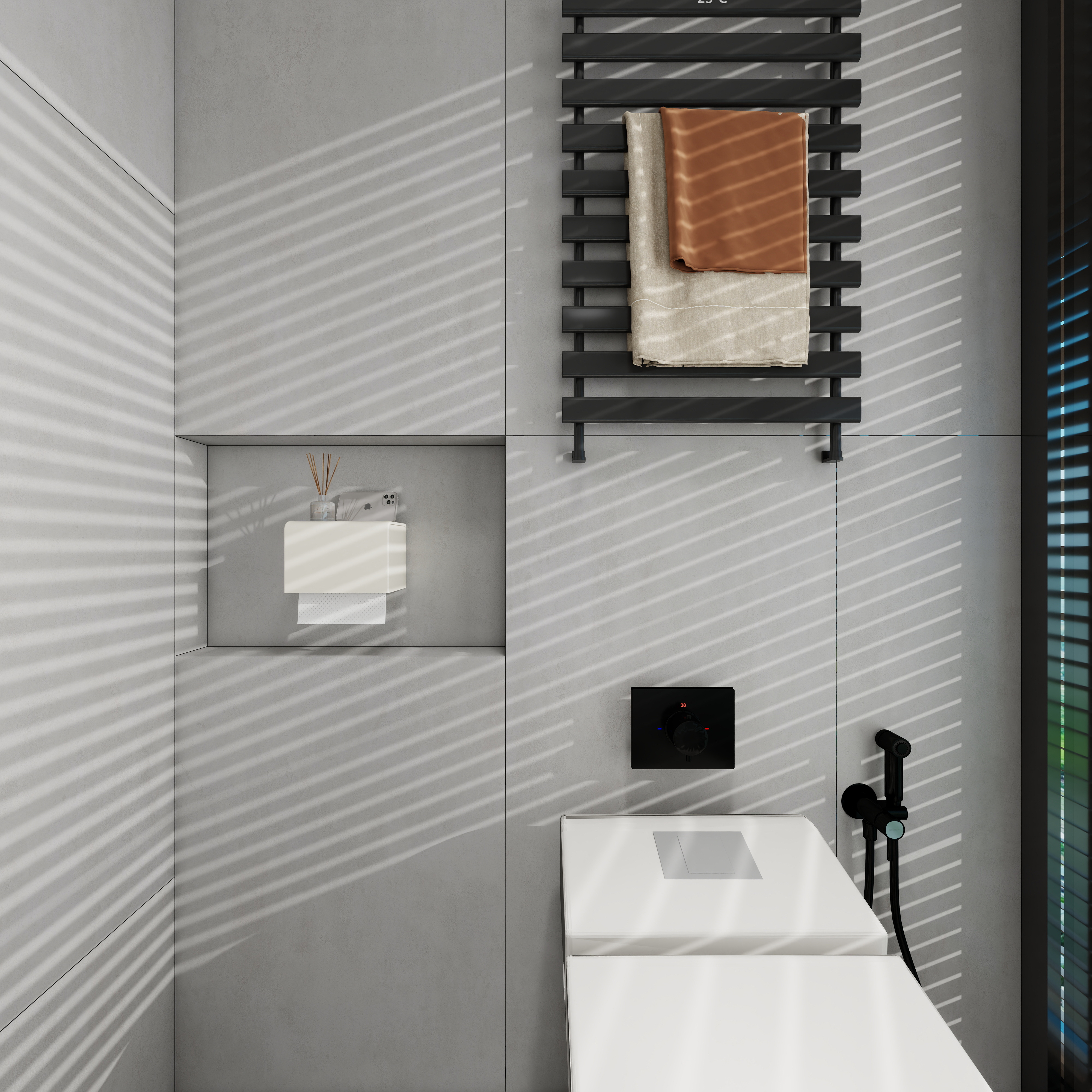 神马云在线-自建房。复式二层WC装修效果图第3张