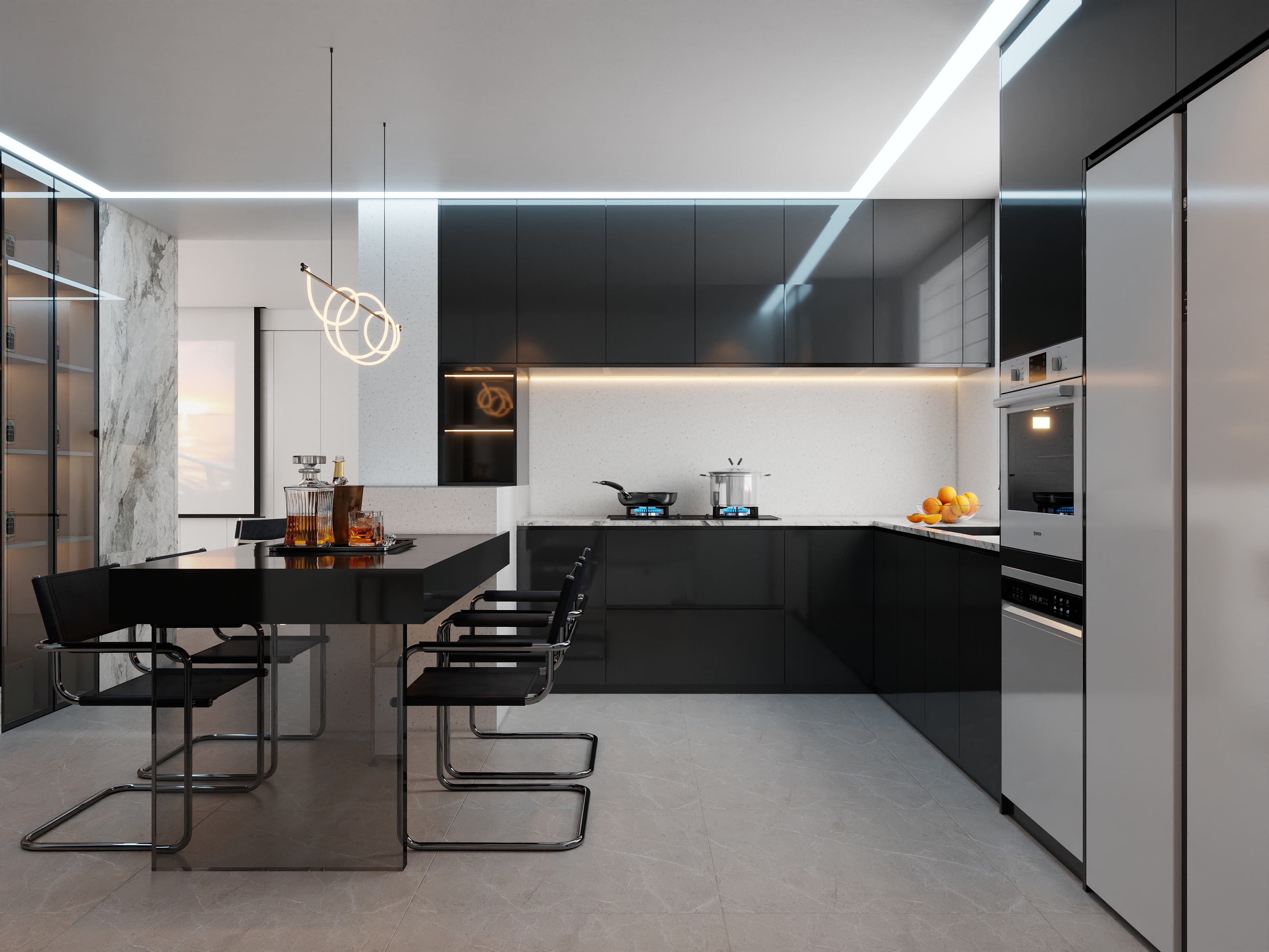 何胜阳-现代简约2装修效果图