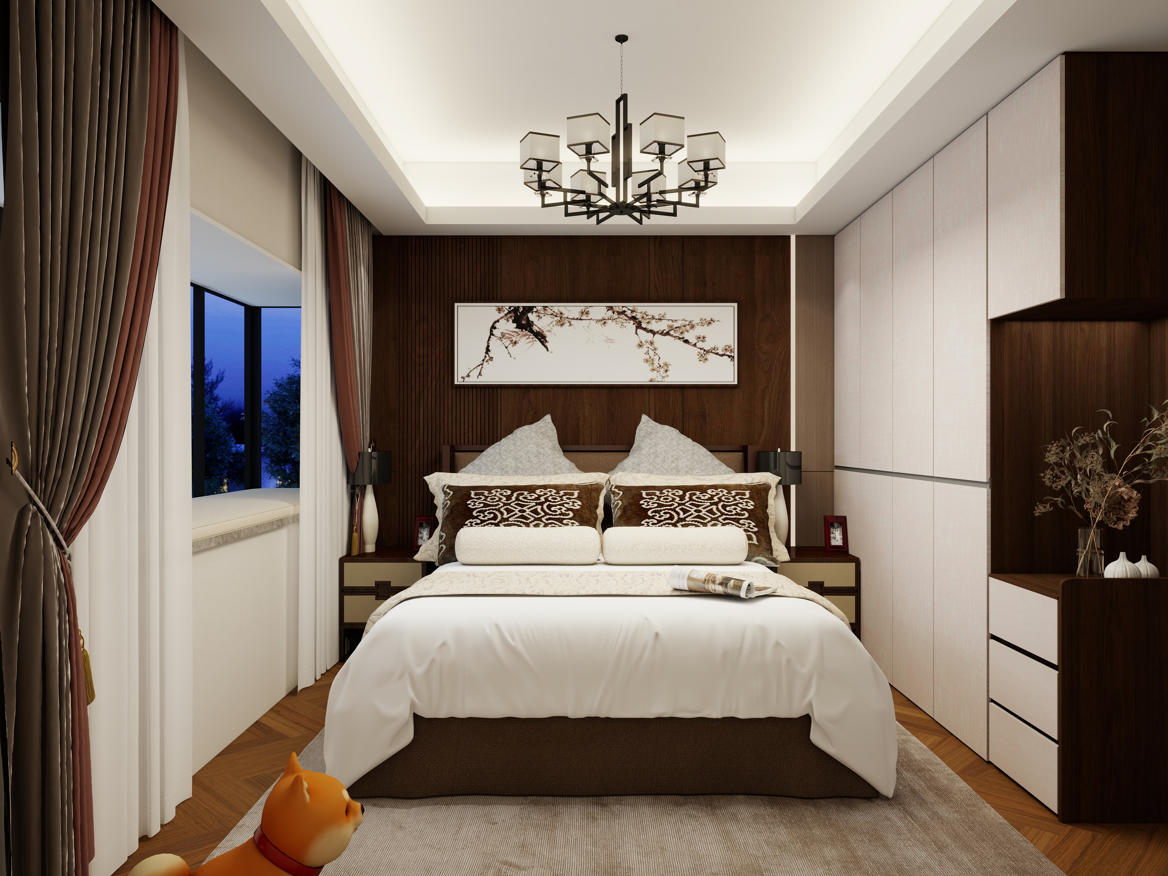 培训02.-中德英伦联邦116㎡3室装修效果图