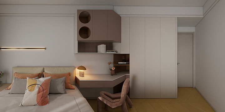 木鱼泡泡-美的国宾府6甲604-装修设计方案