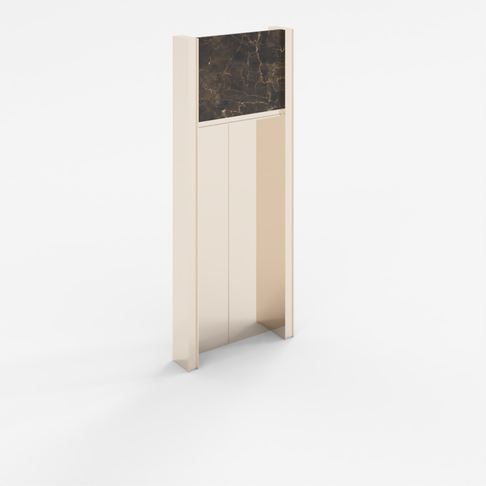 现代金属电梯门-23D模型