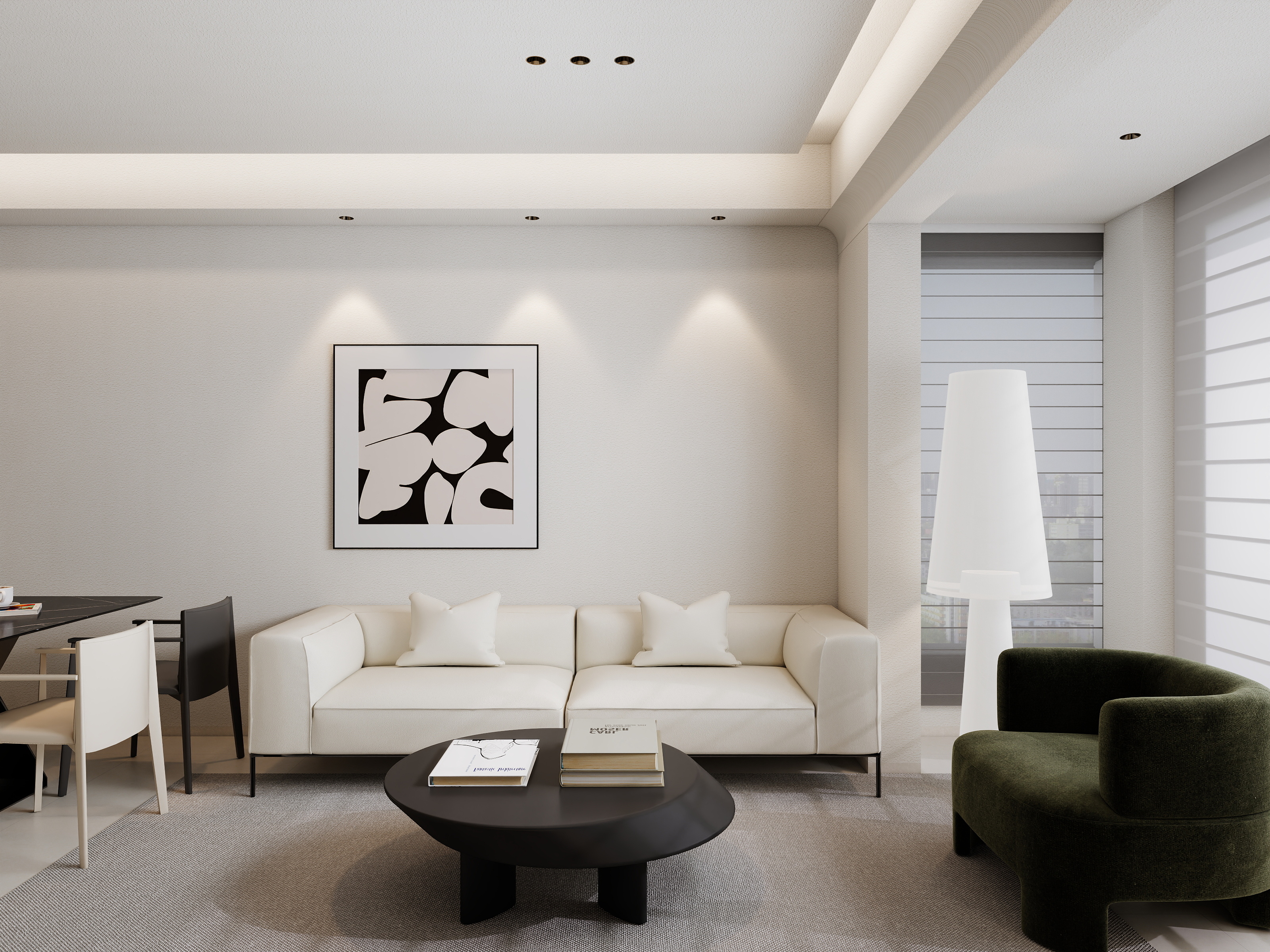 李青越-79平现代简约三居室装修效果图