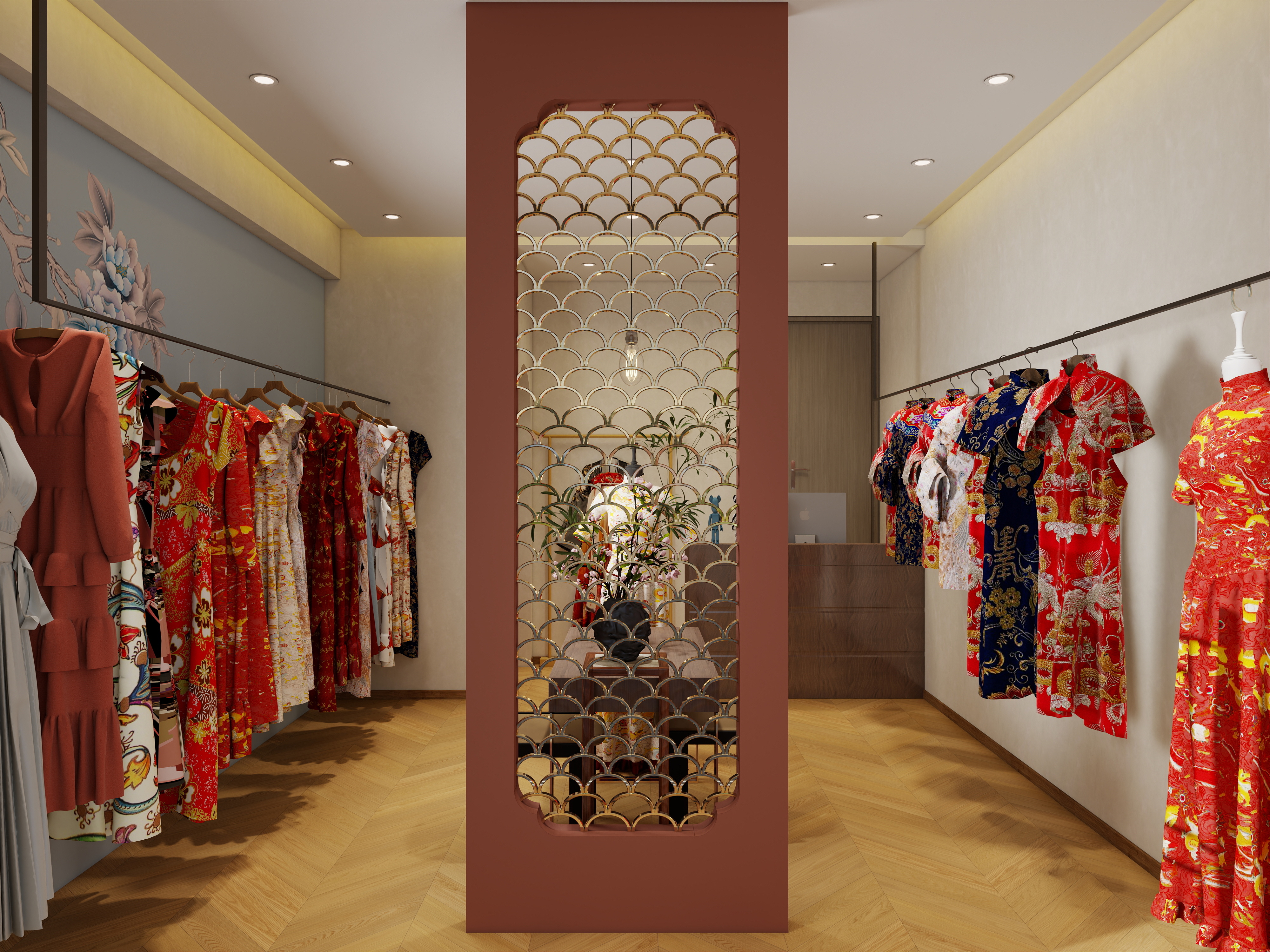 白振-旗袍-装修设计方案