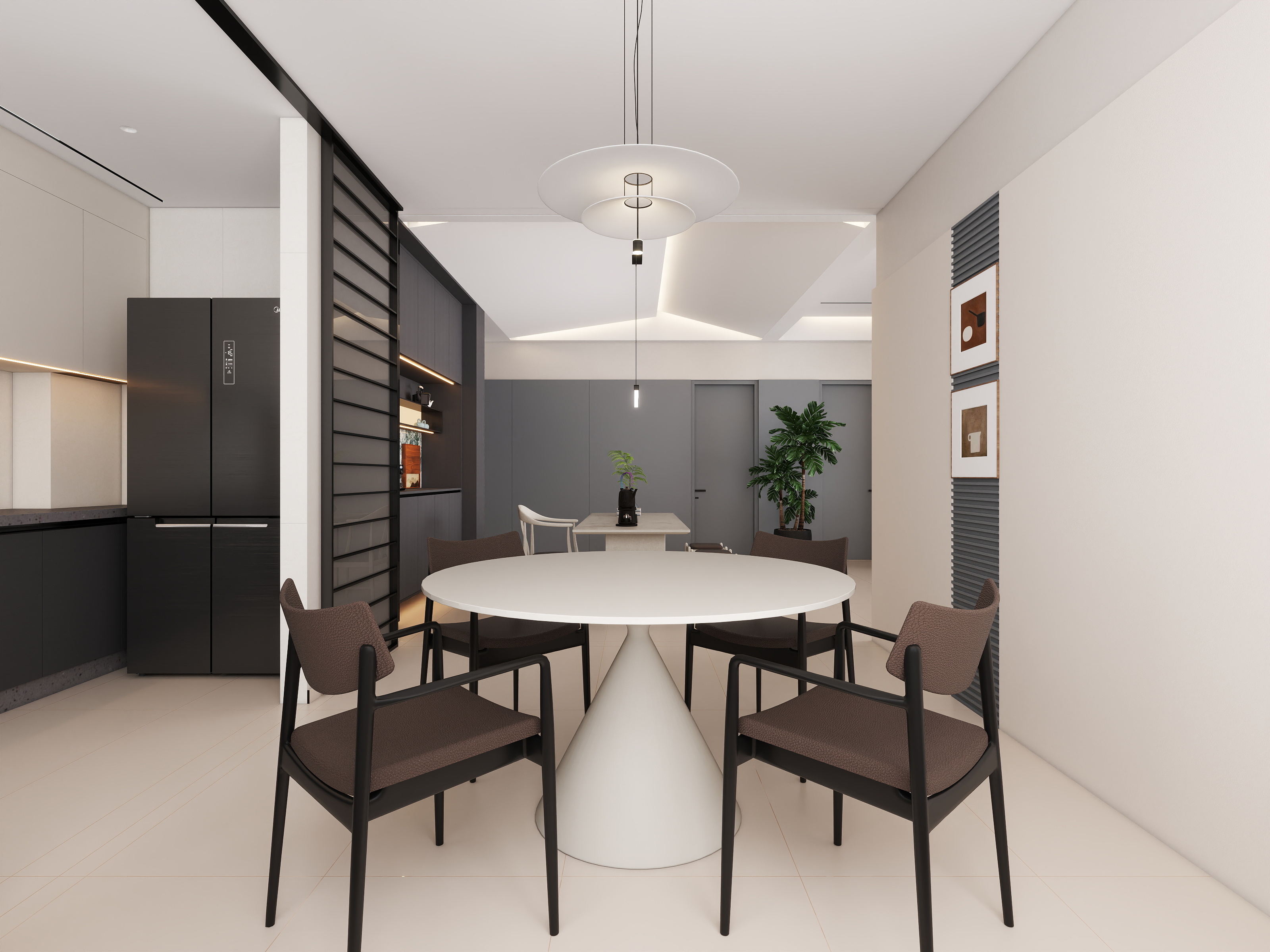 设计道也梁普荣-前进小区-装修设计方案