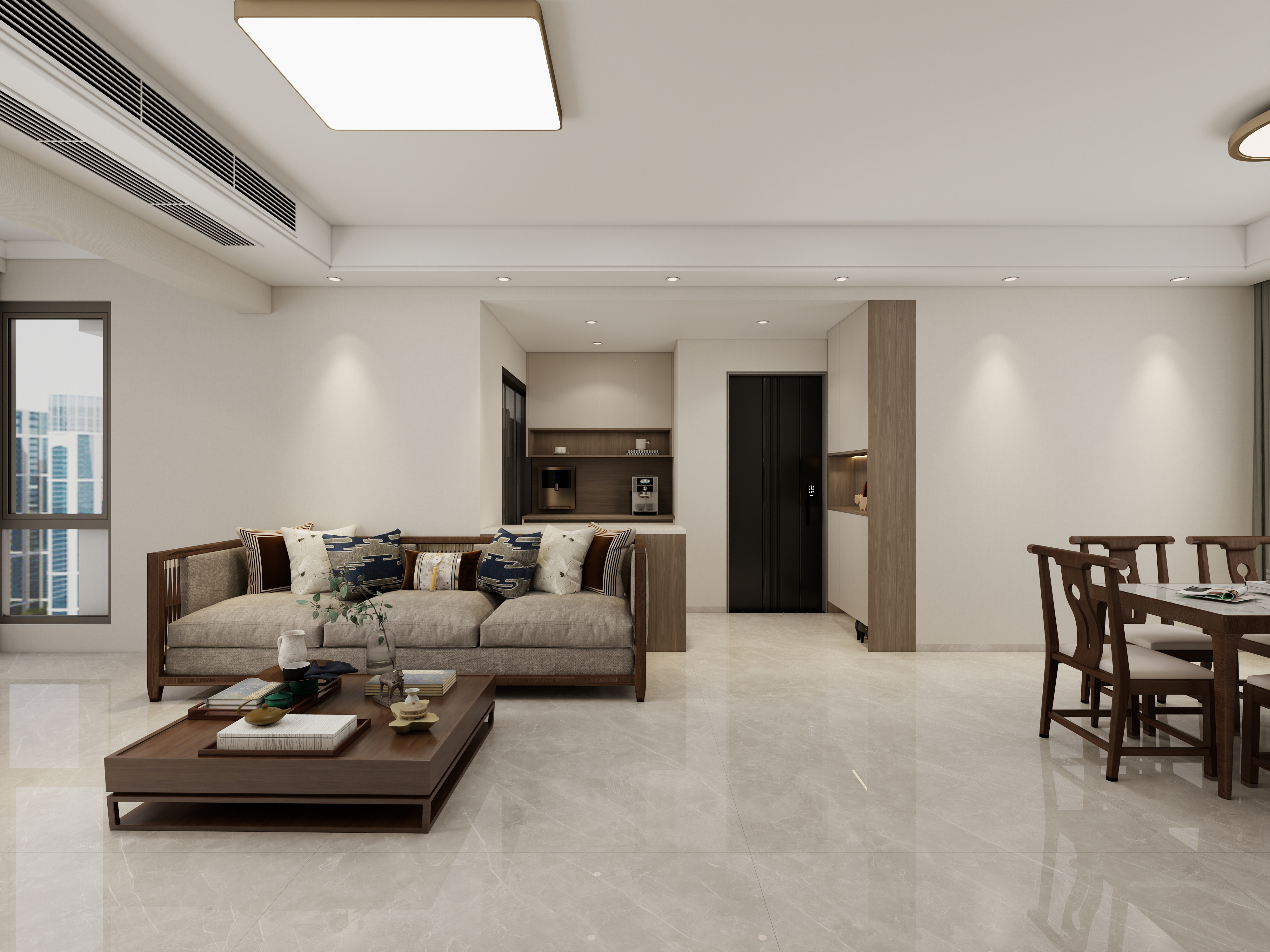 惠州装修找沫竹-惠州-东江学府6期-清雅装修效果图