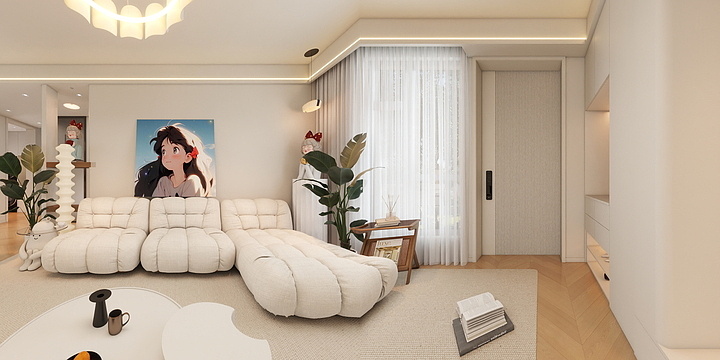 自由设计师-十二-艾可一层-装修设计方案