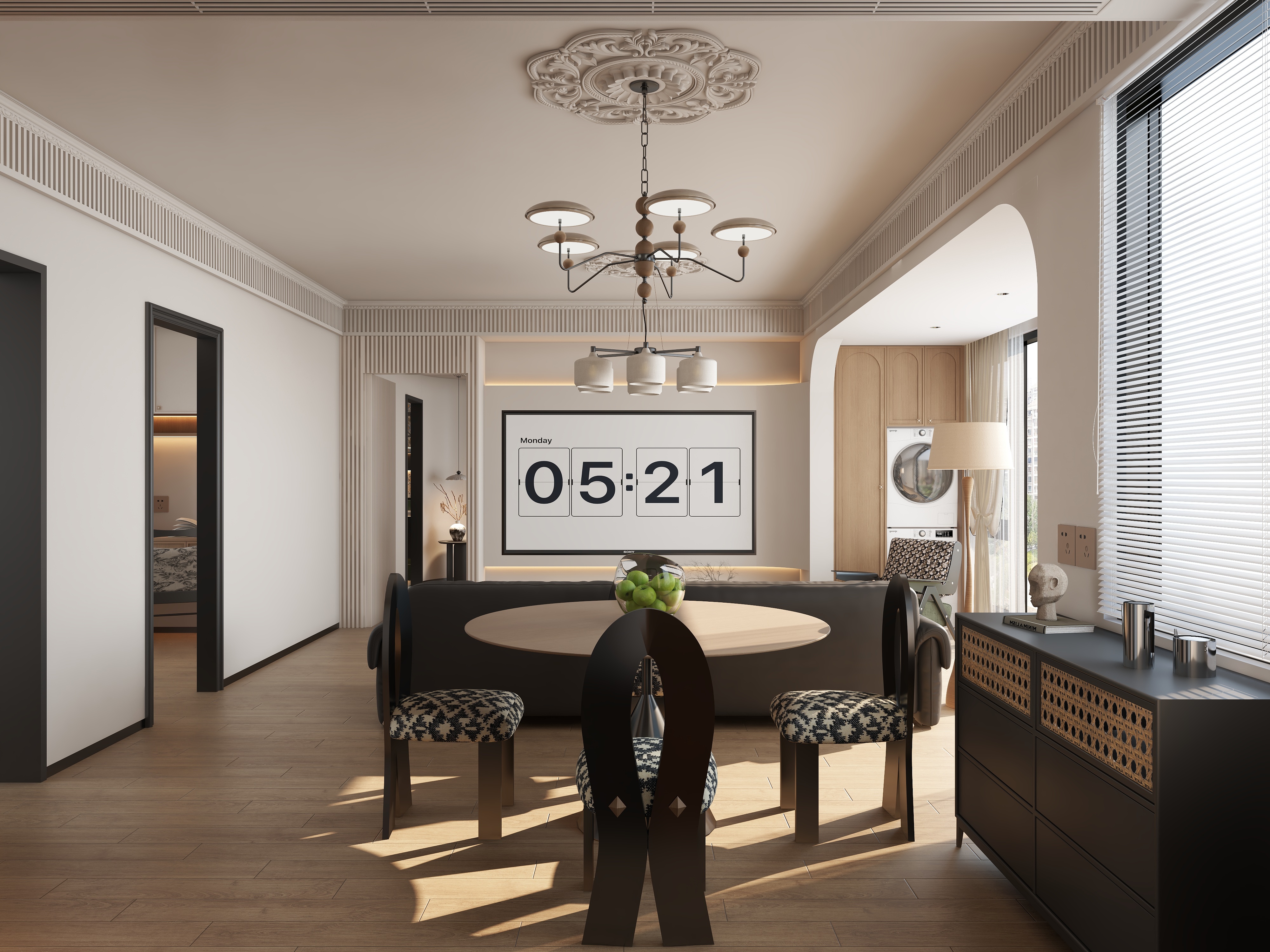 汐墨--XMDesign-中古装修效果图