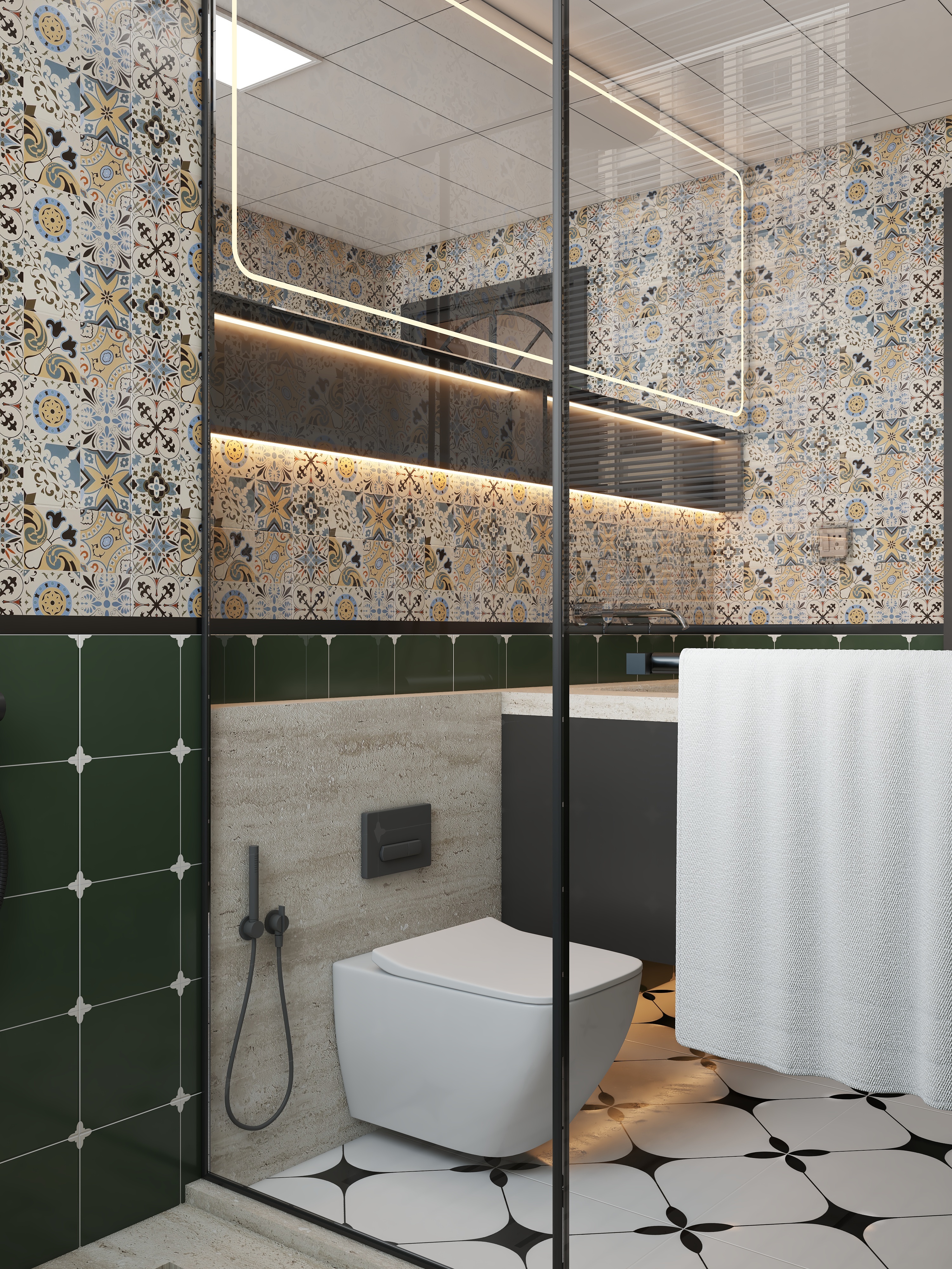 汐墨--XMDesign-中古装修效果图