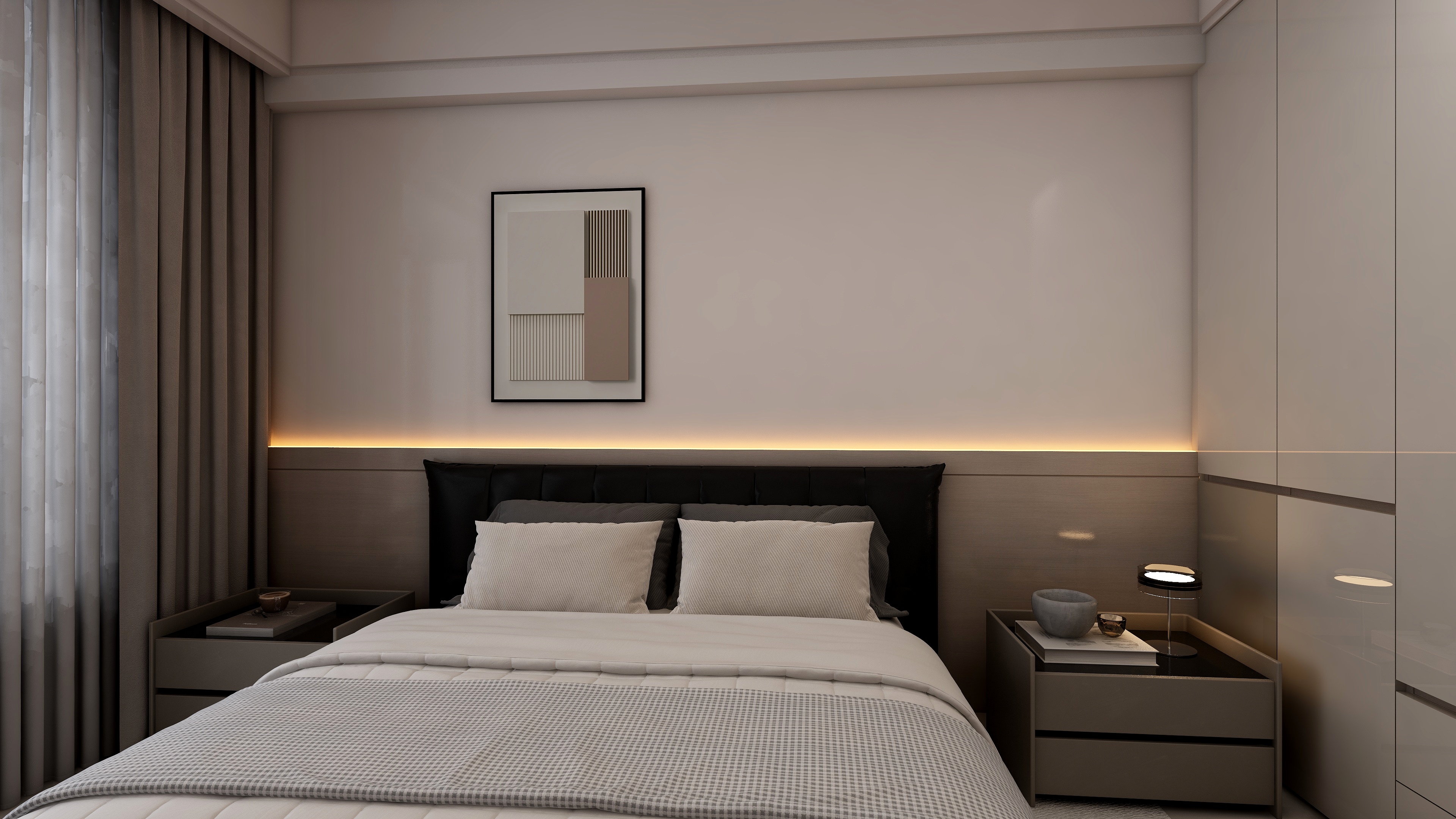 拾年设计李冰-枫叶国际广场 装修效果图