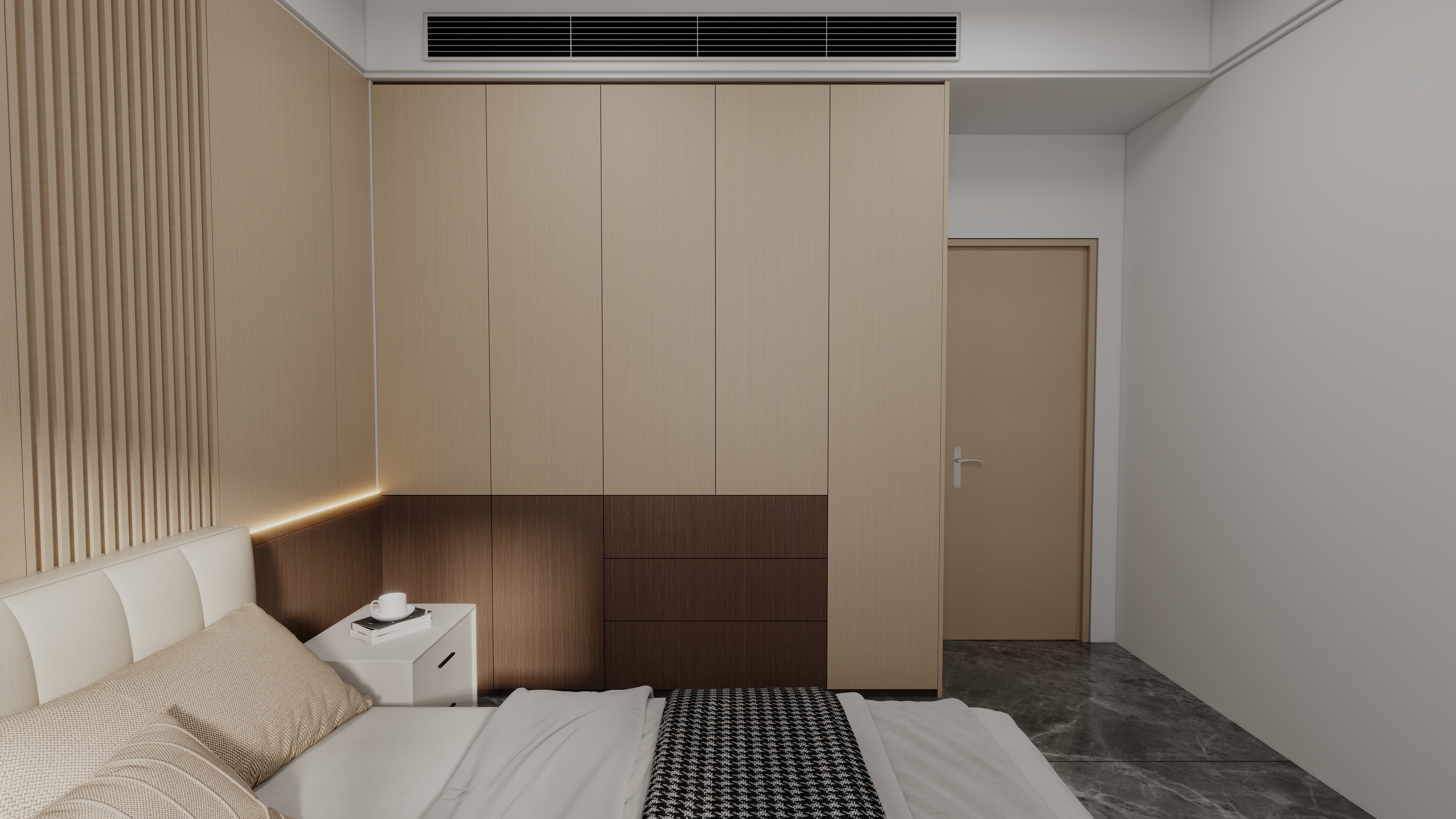 珈源工作室-原木意式风装修效果图