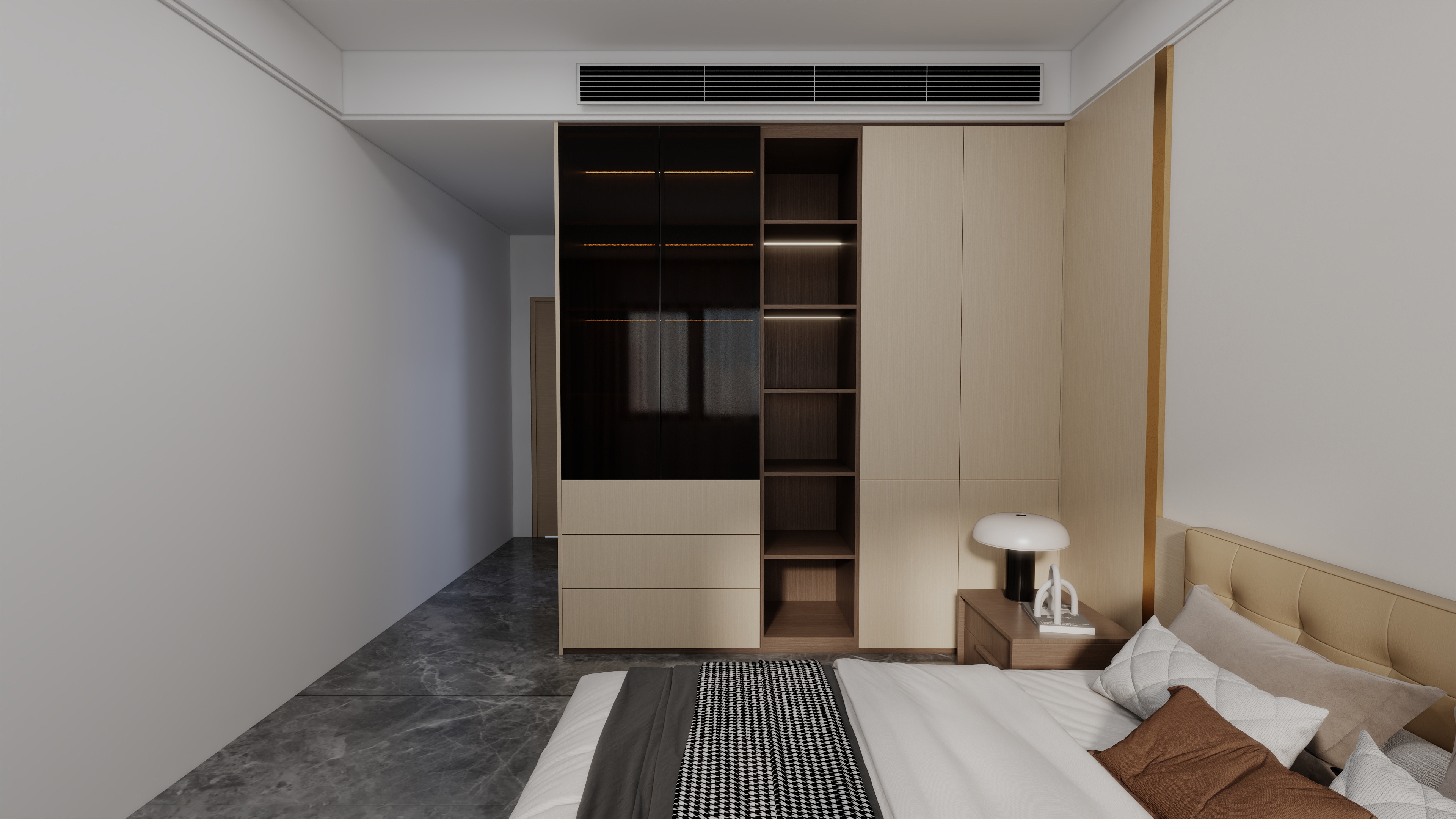 珈源工作室-原木意式风装修效果图