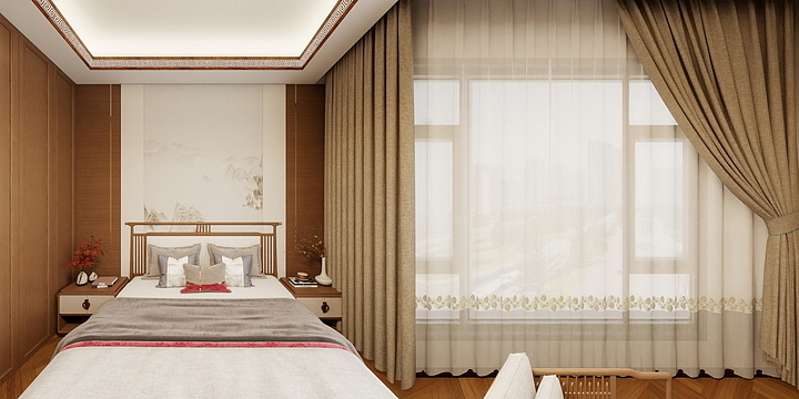 李堂银-二层-全套-圣烁塑业-装修设计方案