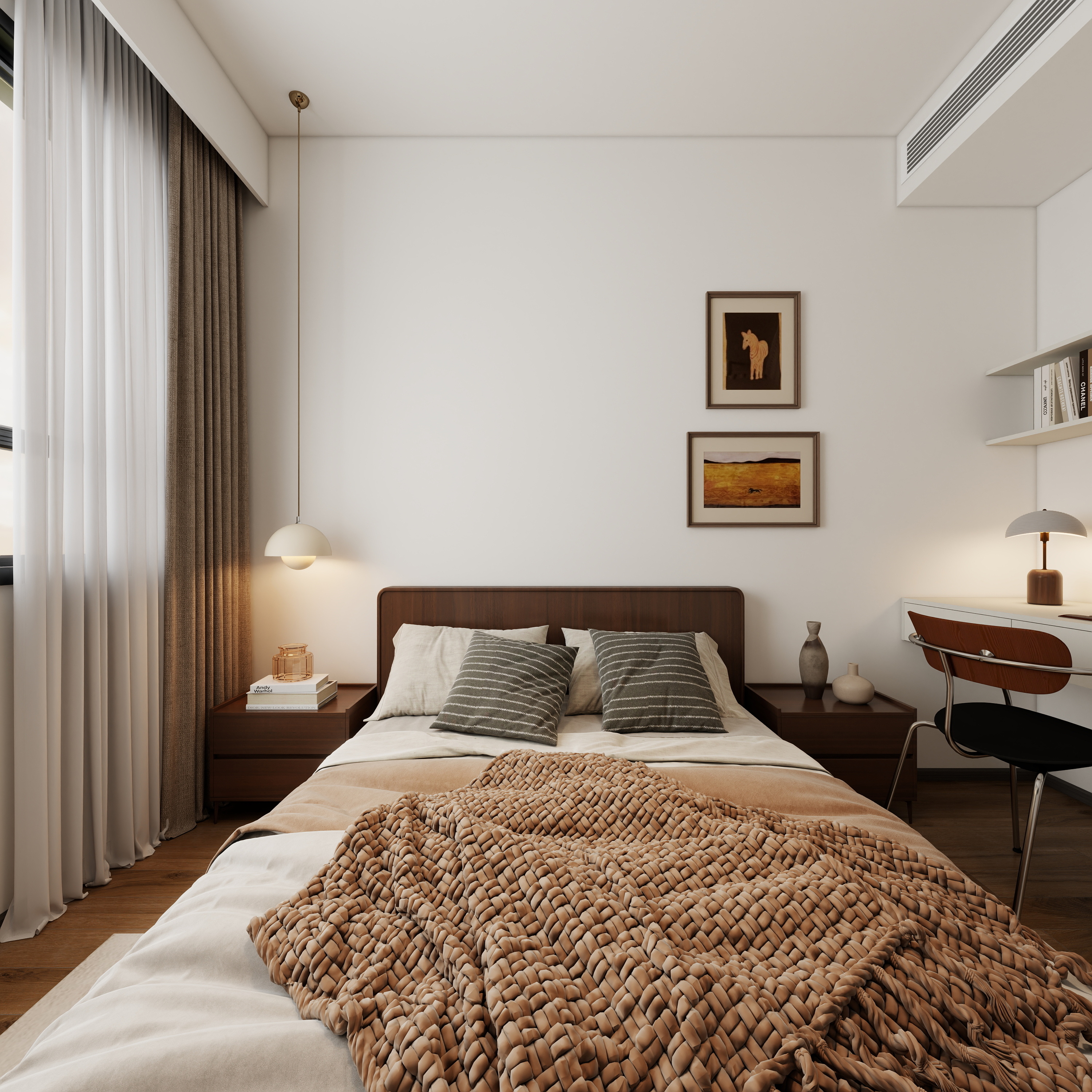 孙有权-『2025-11』127平丨现代简约精装房一层次卧二装修效果图第4张