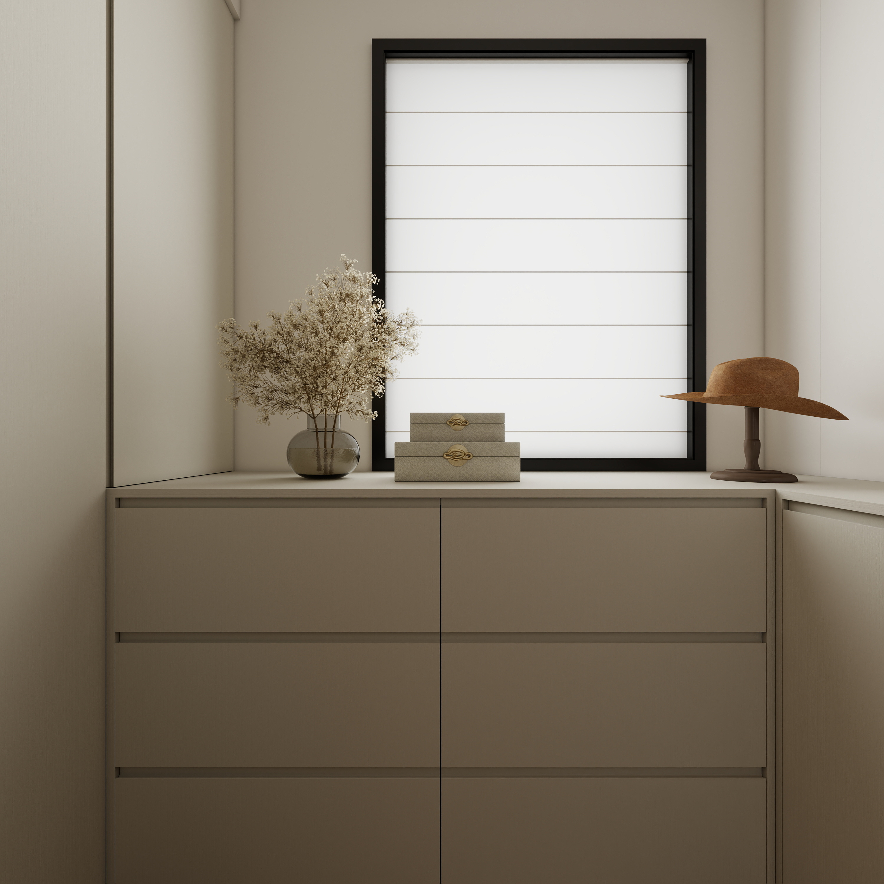 孙有权-『2025-11』127平丨现代简约精装房一层衣帽间装修效果图第4张